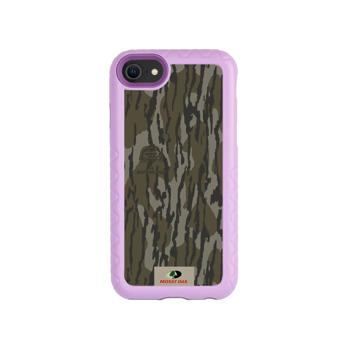 Mossy Oak Fortitude Series for Apple iPhone SE2 / SE3 / 6 / 7 / 8 - Bottomland Orig - Custom Case - LilacBlossomPurple - cellhelmet