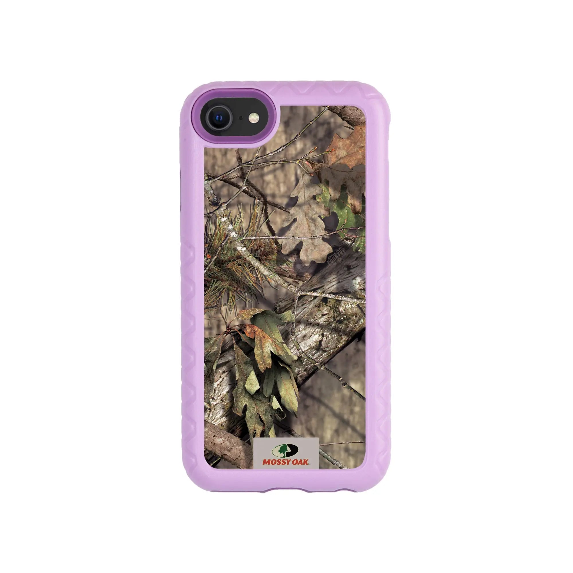 Mossy Oak Fortitude Series for Apple iPhone SE2 / SE3 / 6 / 7 / 8 - Breakup Country - Custom Case - LilacBlossomPurple - cellhelmet
