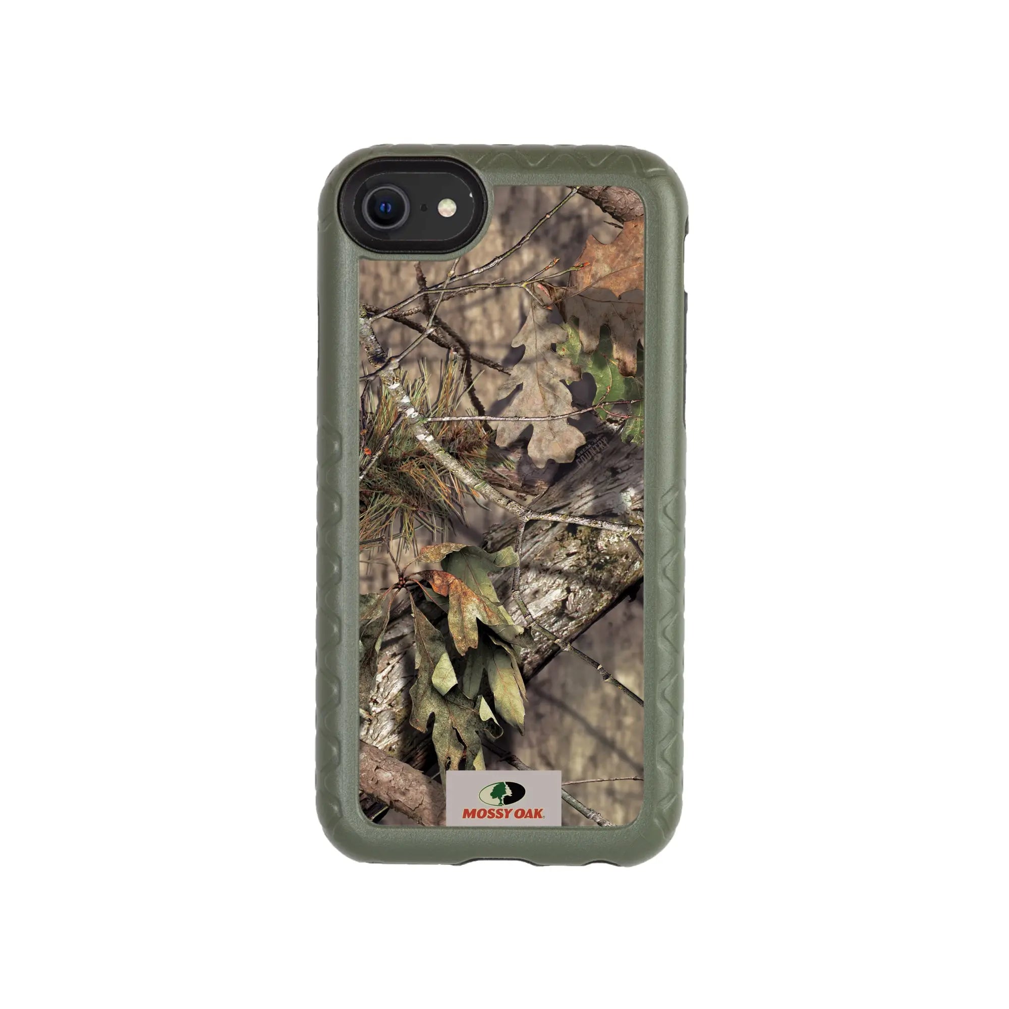 Mossy Oak Fortitude Series for Apple iPhone SE2 / SE3 / 6 / 7 / 8 - Breakup Country - Custom Case - OliveDrabGreen - cellhelmet