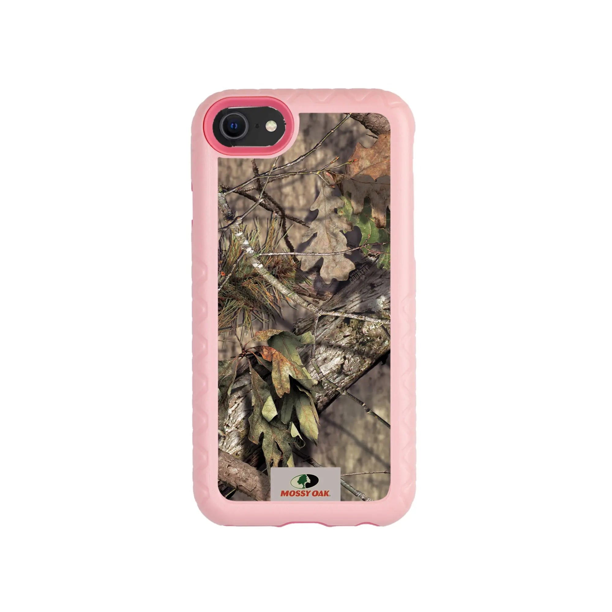 Mossy Oak Fortitude Series for Apple iPhone SE2 / SE3 / 6 / 7 / 8 - Breakup Country - Custom Case - PinkMagnolia - cellhelmet