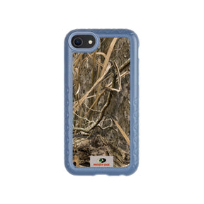 Mossy Oak Fortitude Series for Apple iPhone SE2 / SE3 / 6 / 7 / 8 - Shadow Grass - Custom Case - SlateBlue - cellhelmet