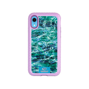 Mossy Oak Fortitude Series for Apple iPhone XR - Agua Seafoam - Custom Case - LilacBlossomPurple - cellhelmet