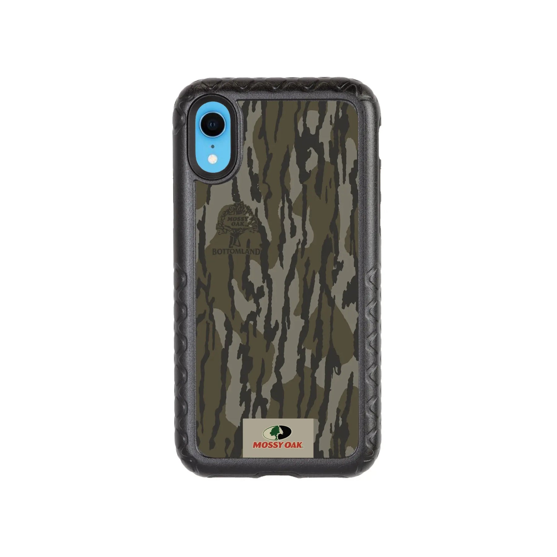 Mossy Oak Fortitude Series for Apple iPhone XR - Bottomland Orig - Custom Case - OnyxBlack - cellhelmet