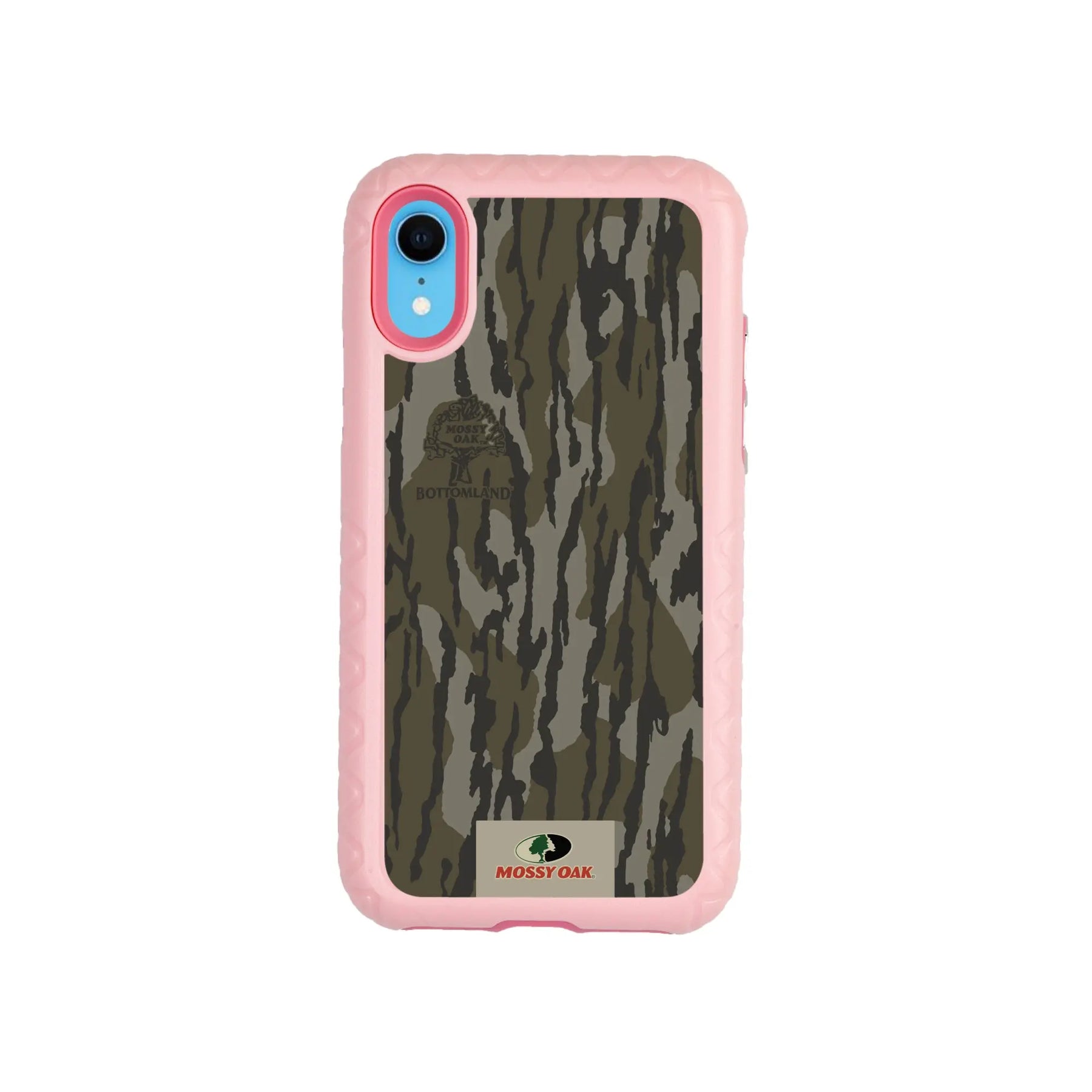 Mossy Oak Fortitude Series for Apple iPhone XR - Bottomland Orig - Custom Case - PinkMagnolia - cellhelmet