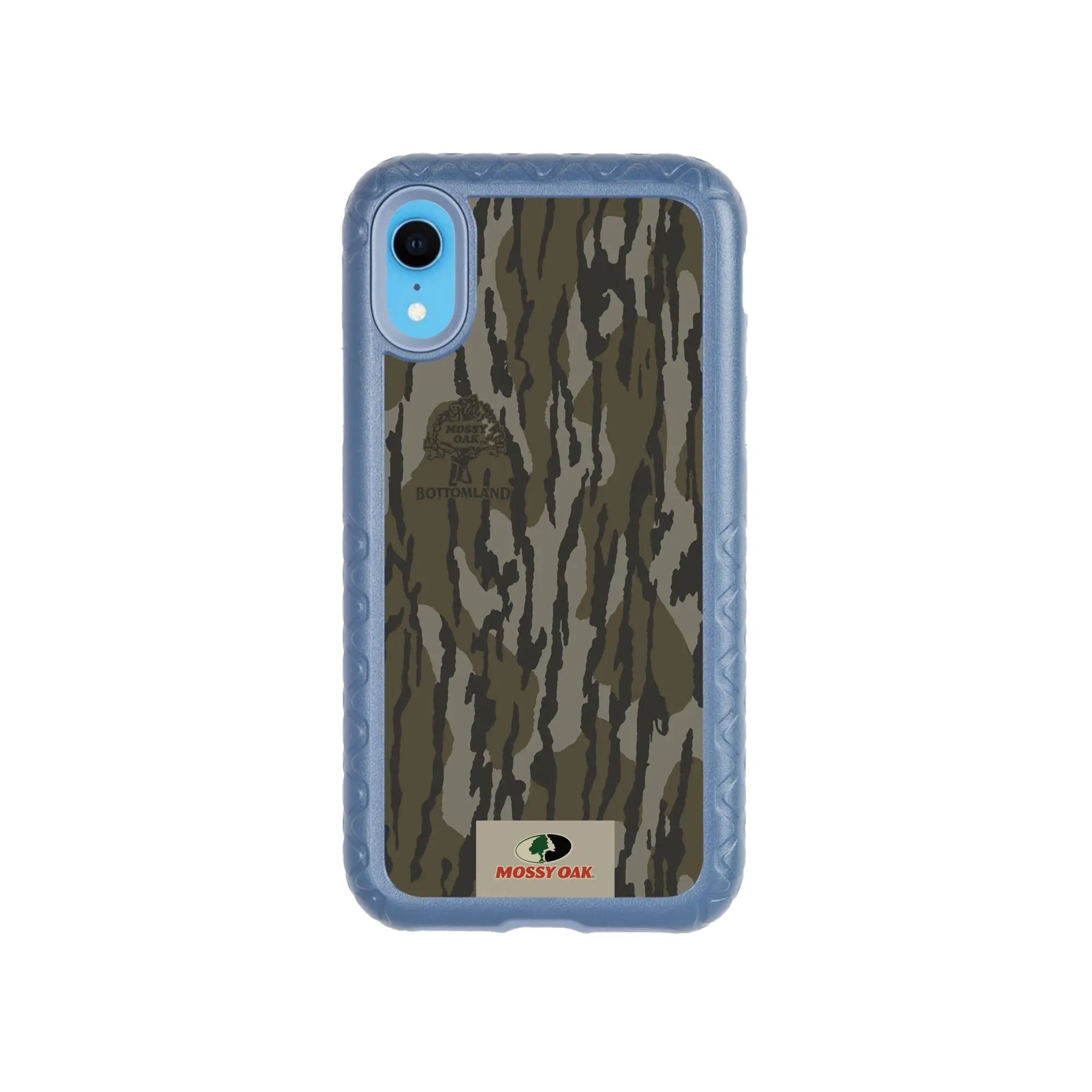 Mossy Oak Fortitude Series for Apple iPhone XR - Bottomland Orig - Custom Case - SlateBlue - cellhelmet