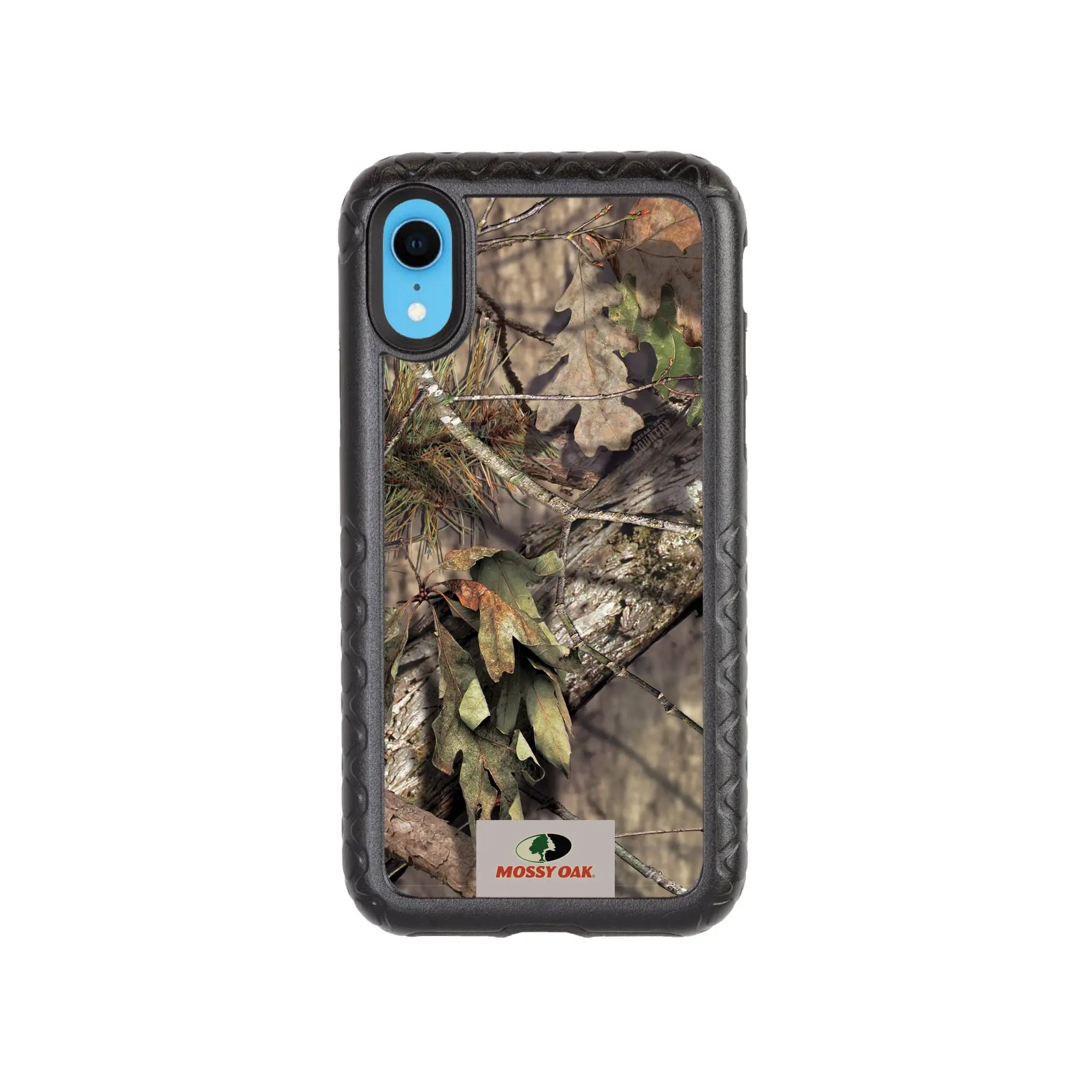 Mossy Oak Fortitude Series for Apple iPhone XR - Breakup Country - Custom Case - OnyxBlack - cellhelmet