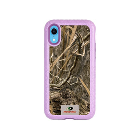 Mossy Oak Fortitude Series for Apple iPhone XR - Shadow Grass - Custom Case - LilacBlossomPurple - cellhelmet
