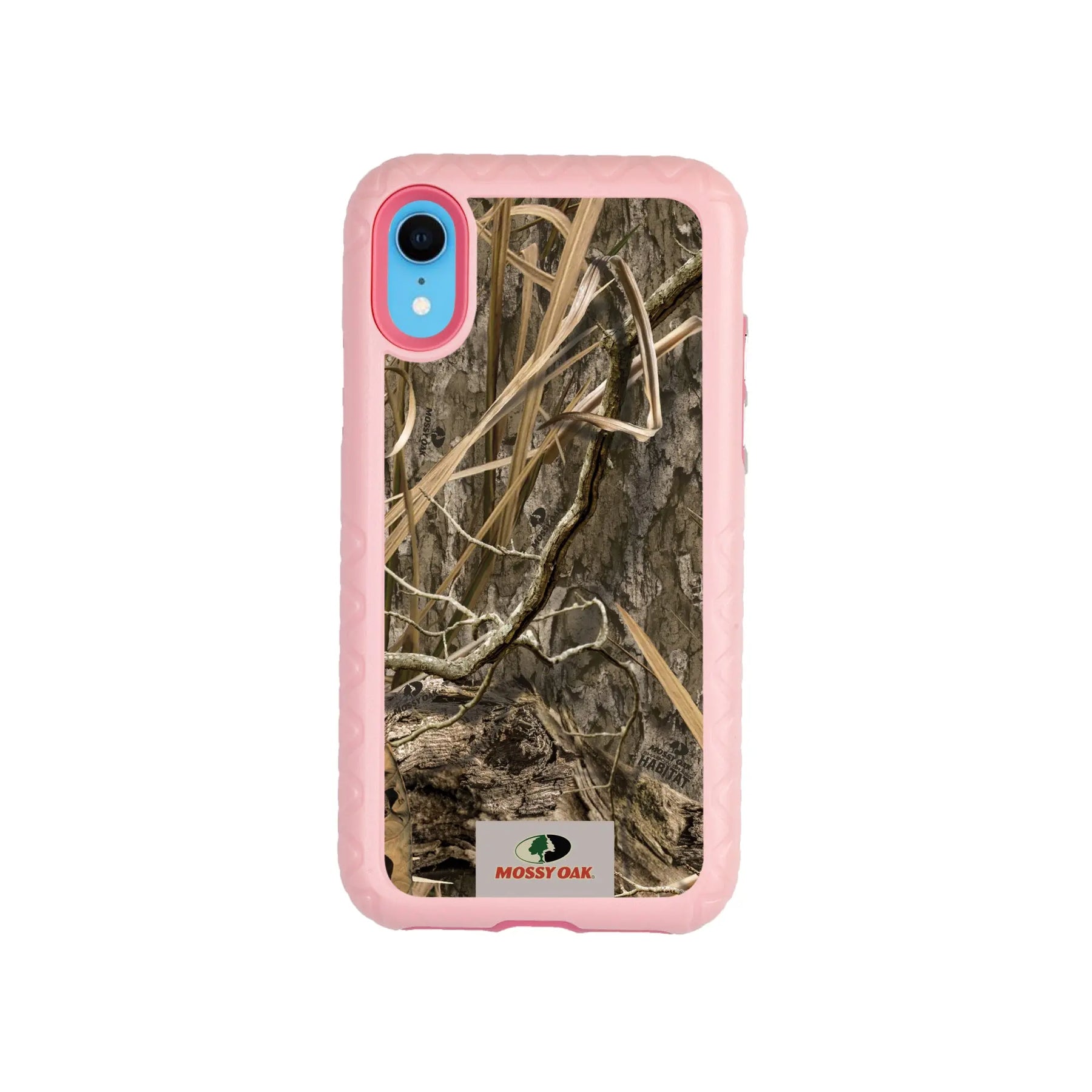 Mossy Oak Fortitude Series for Apple iPhone XR - Shadow Grass - Custom Case - PinkMagnolia - cellhelmet