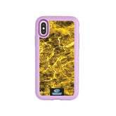 Mossy Oak Fortitude Series for Apple iPhone XS Max - Agua Yellowfin - Custom Case - LilacBlossomPurple - cellhelmet