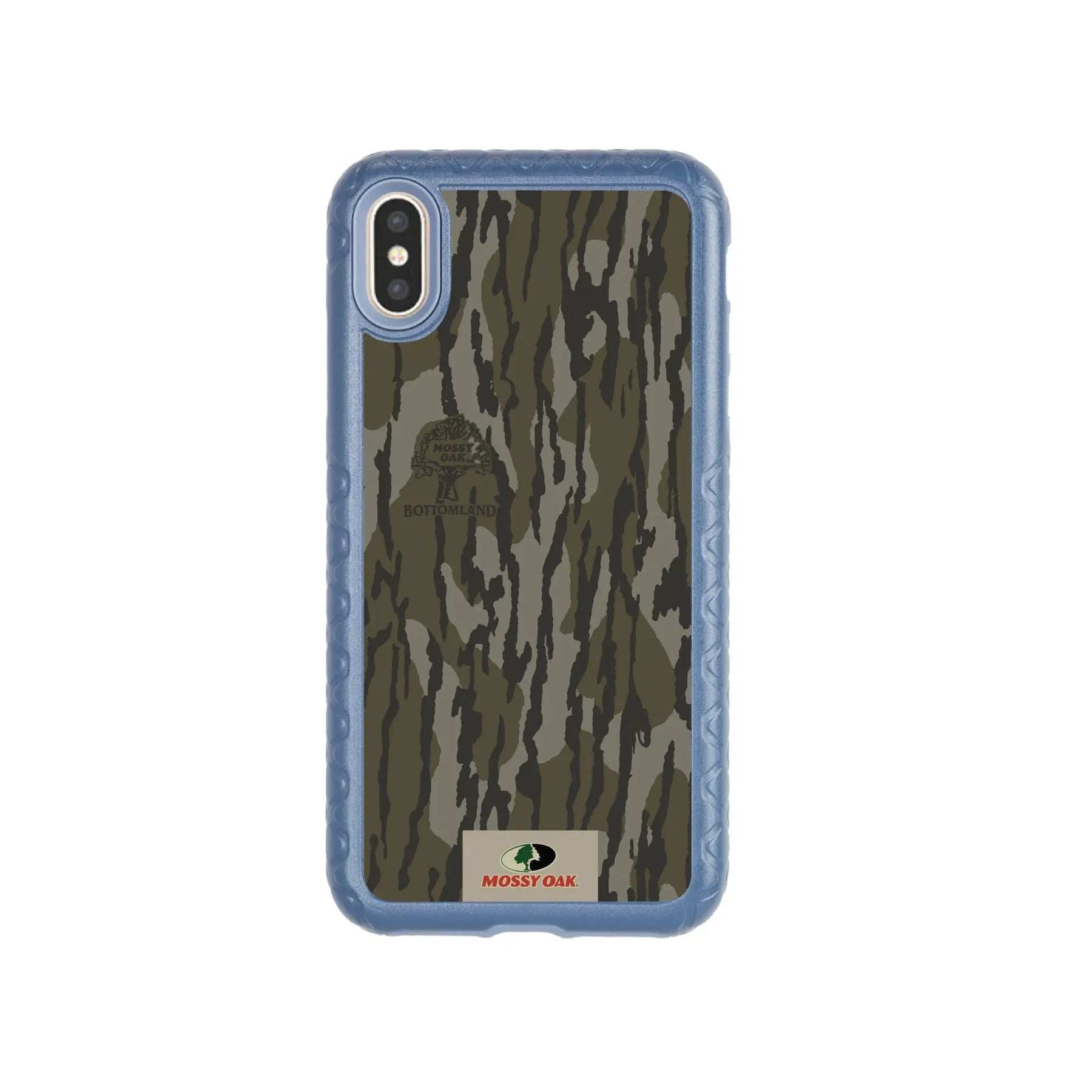 Mossy Oak Fortitude Series for Apple iPhone XS Max - Bottomland Orig - Custom Case - SlateBlue - cellhelmet