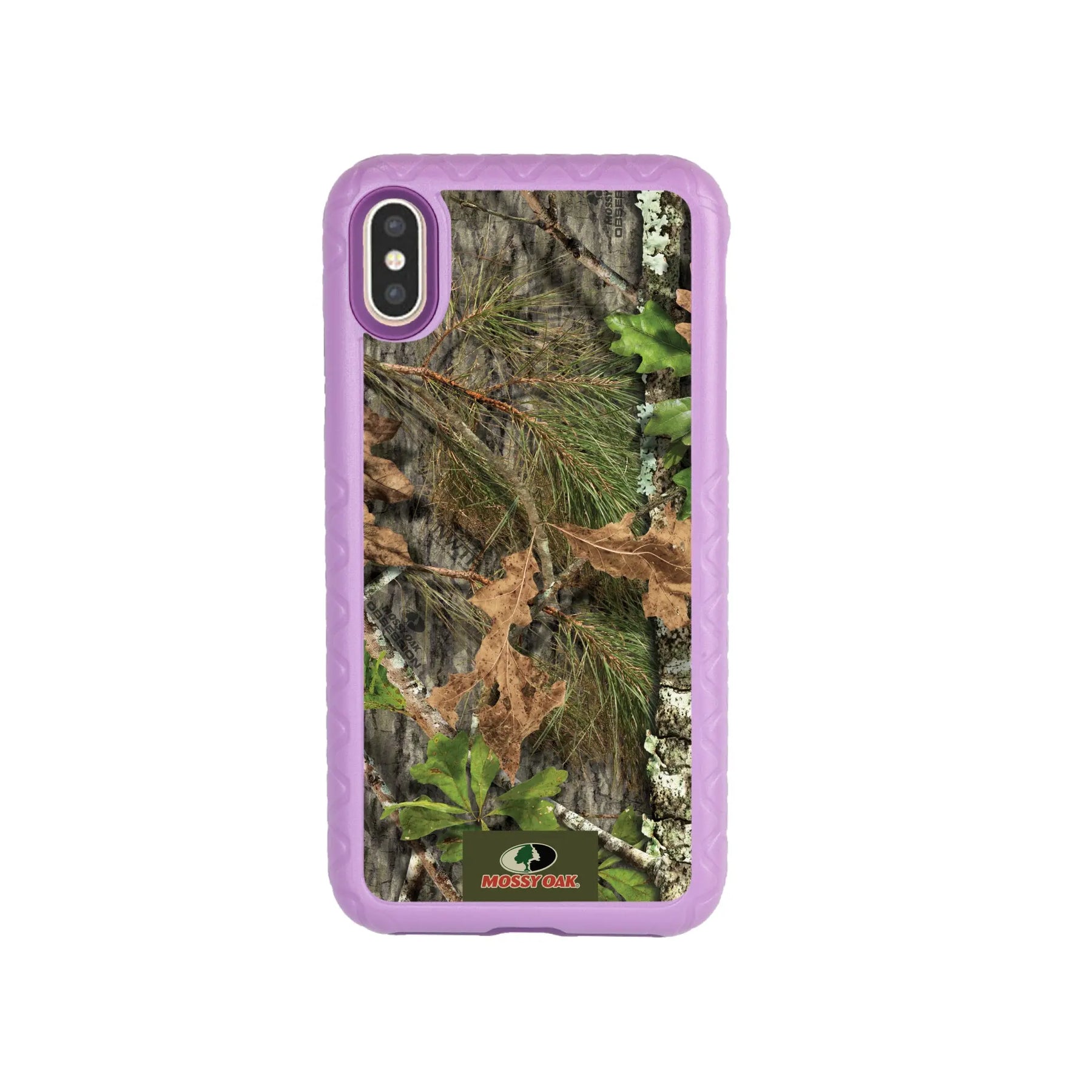 Mossy Oak Fortitude Series for Apple iPhone XS Max - Obsession - Custom Case - LilacBlossomPurple - cellhelmet