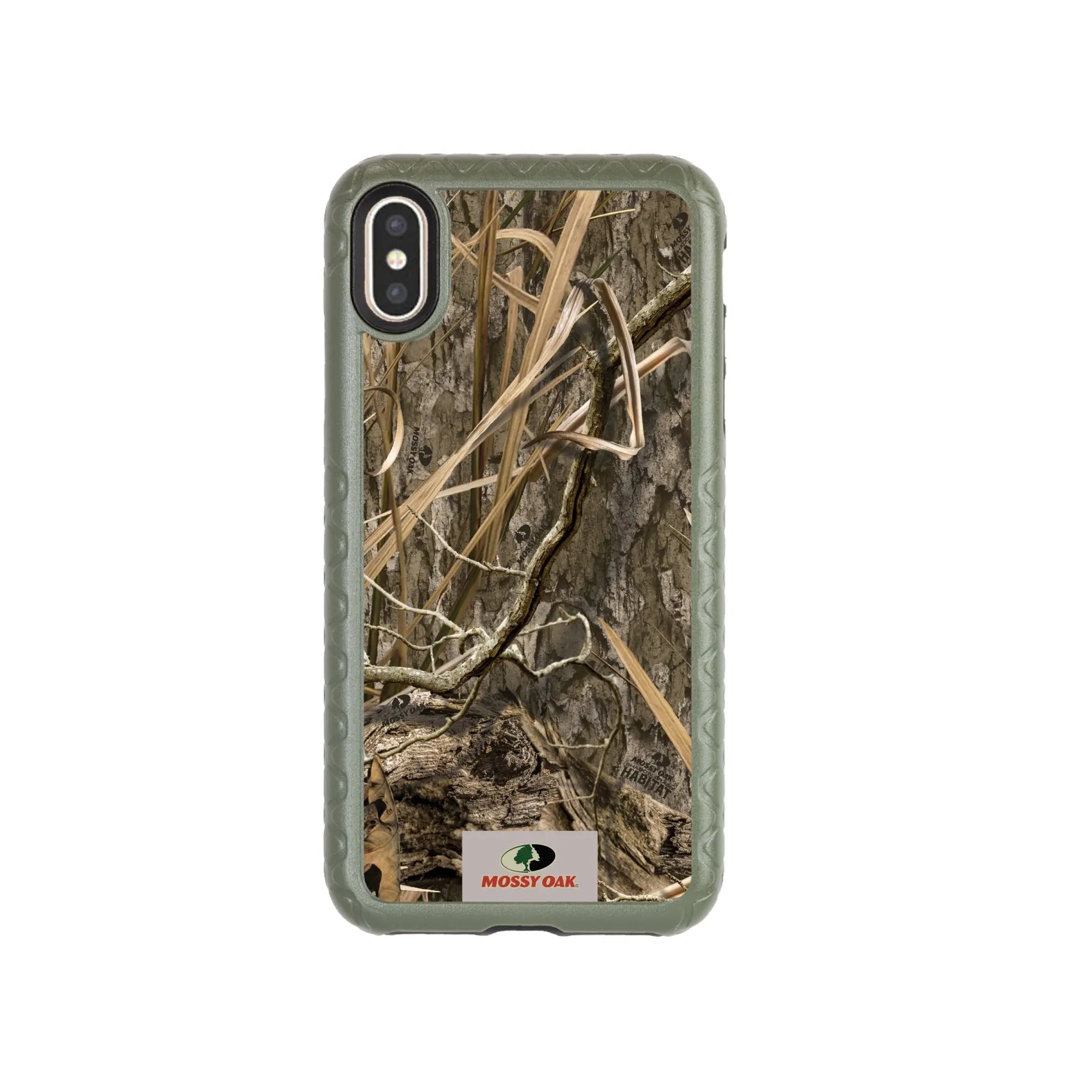 Mossy Oak Fortitude Series for Apple iPhone XS Max - Shadow Grass - Custom Case - OliveDrabGreen - cellhelmet