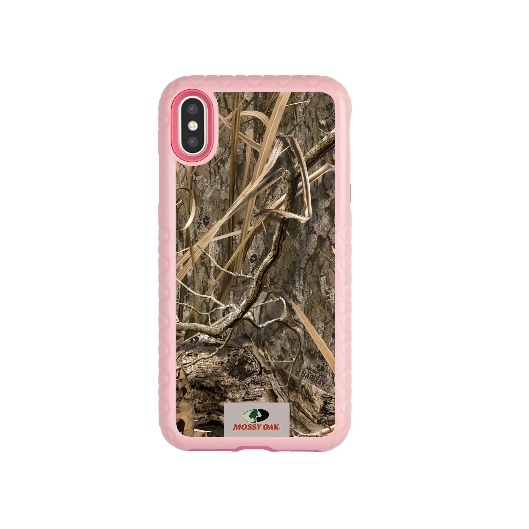 Mossy Oak Fortitude Series for Apple iPhone XS Max - Shadow Grass - Custom Case - PinkMagnolia - cellhelmet