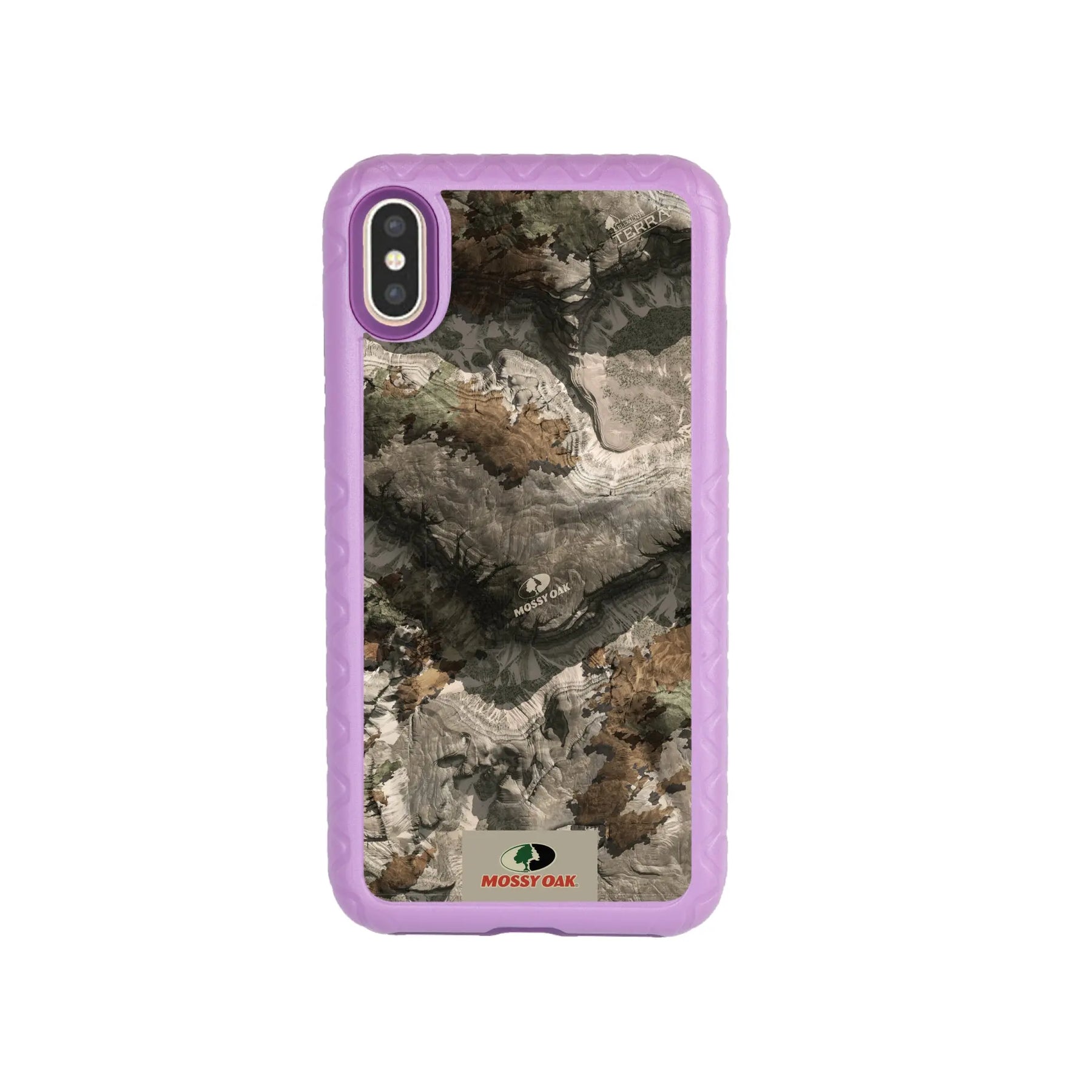 Mossy Oak Fortitude Series for Apple iPhone XS Max - Terra Gila - Custom Case - LilacBlossomPurple - cellhelmet
