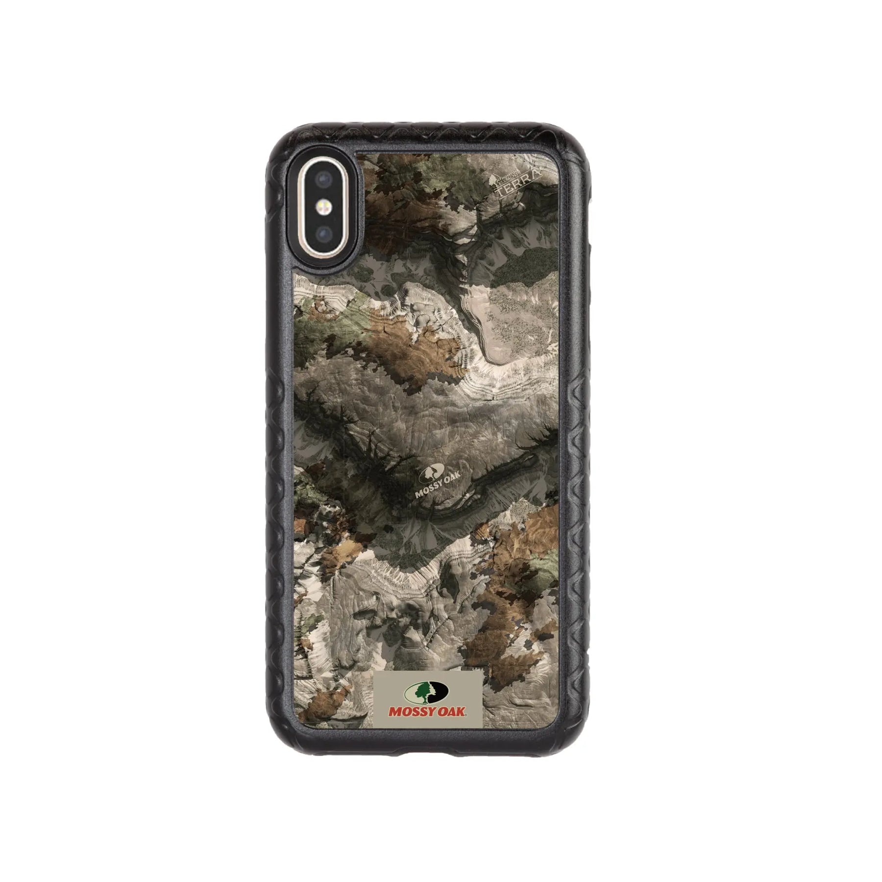 Mossy Oak Fortitude Series for Apple iPhone XS Max - Terra Gila - Custom Case - OnyxBlack - cellhelmet