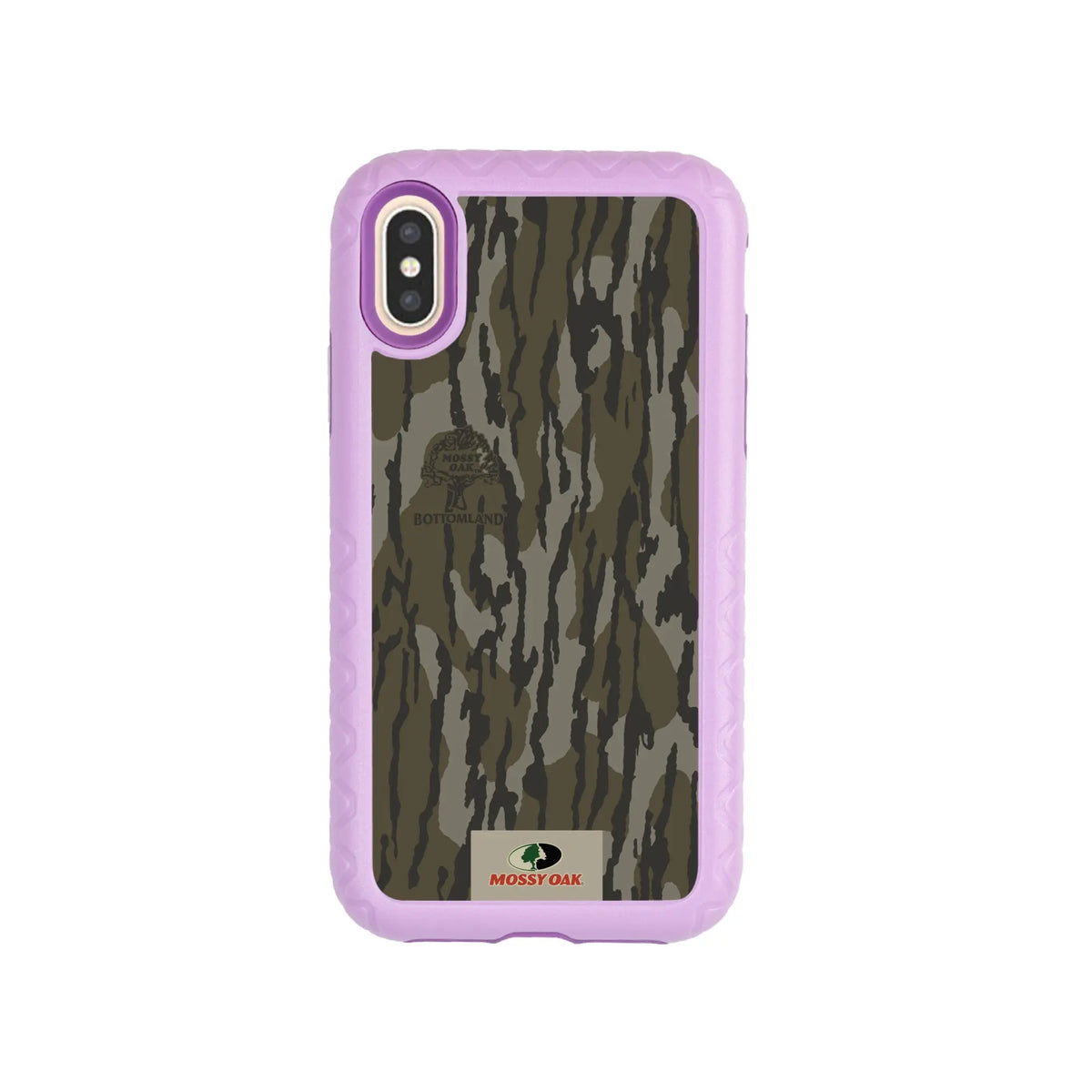 Mossy Oak Fortitude Series for Apple iPhone XS/X - Bottomland Orig - Custom Case - LilacBlossomPurple - cellhelmet