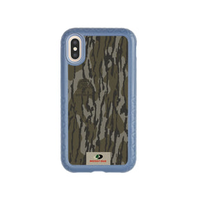 Mossy Oak Fortitude Series for Apple iPhone XS/X - Bottomland Orig - Custom Case - SlateBlue - cellhelmet