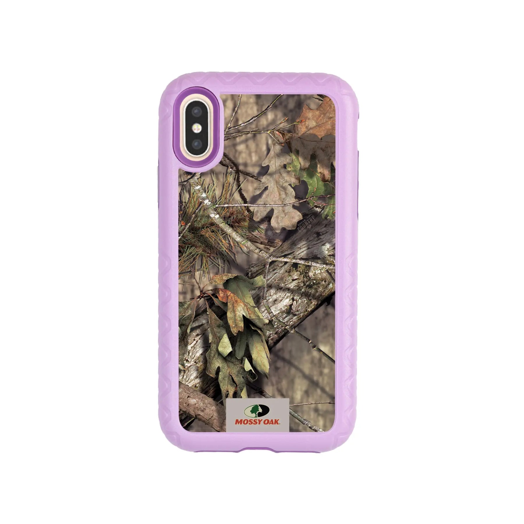 Mossy Oak Fortitude Series for Apple iPhone XS/X - Breakup Country - Custom Case - LilacBlossomPurple - cellhelmet