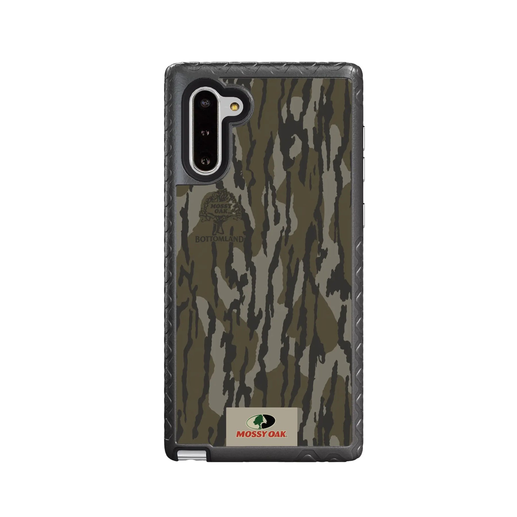 Mossy Oak Fortitude Series for Samsung Galaxy Note 10 - Bottomland Orig - Custom Case - OnyxBlack - cellhelmet