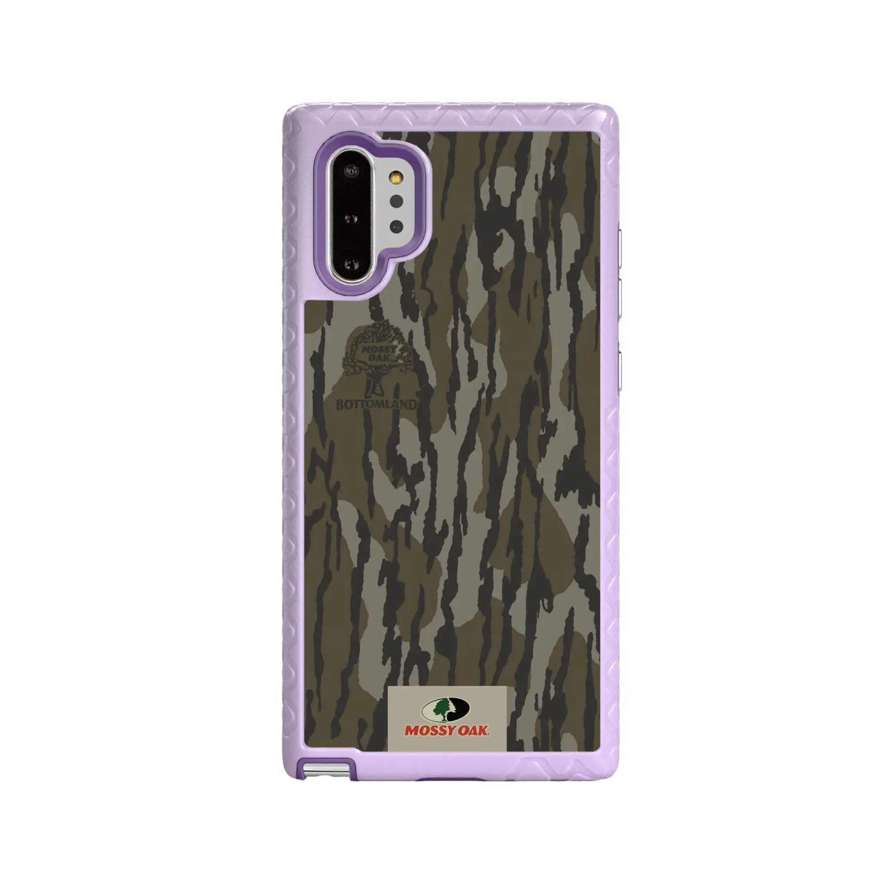 Mossy Oak Fortitude Series for Samsung Galaxy Note 10 Plus - Bottomland Orig - Custom Case - LilacBlossomPurple - cellhelmet