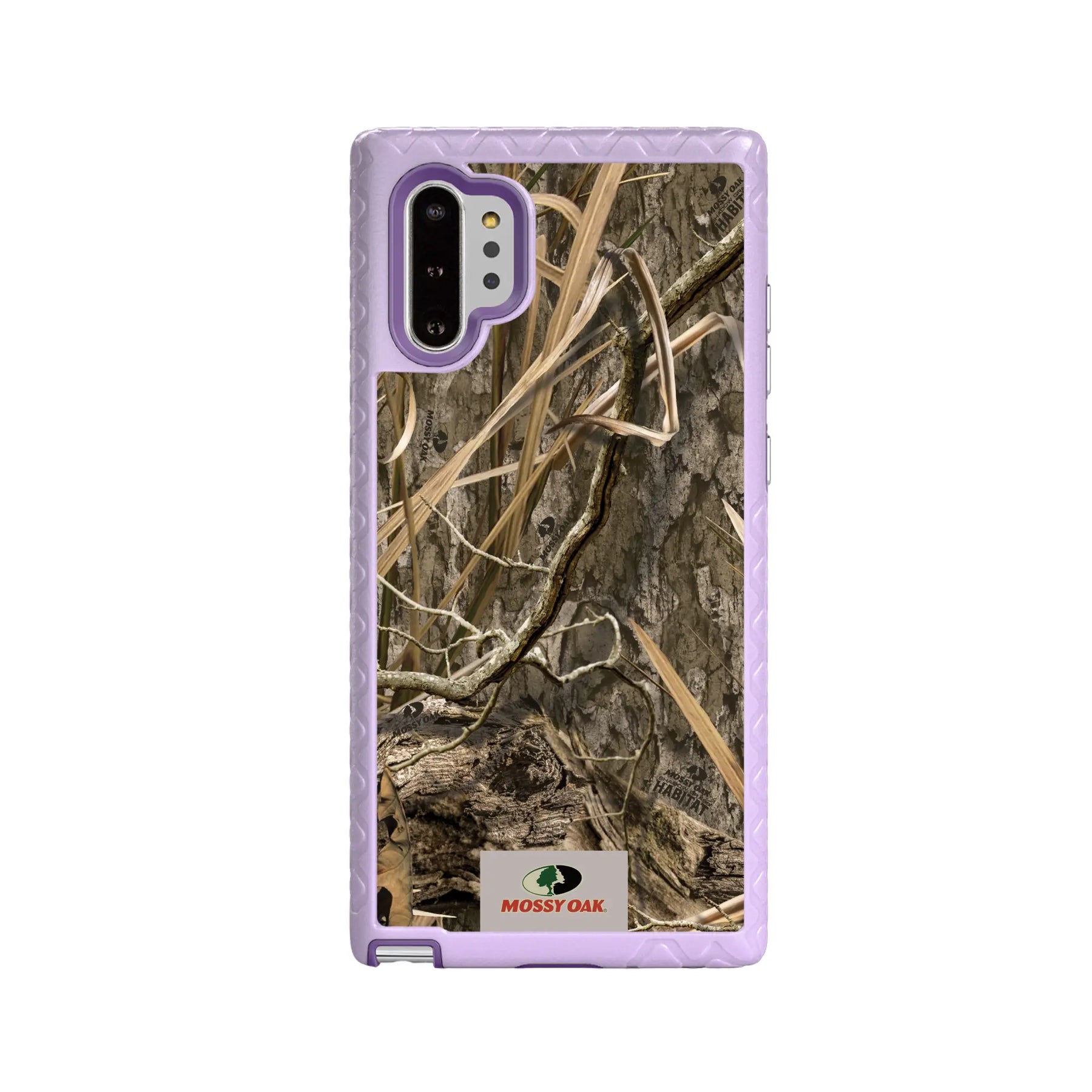Mossy Oak Fortitude Series for Samsung Galaxy Note 10 Plus - Shadow Grass - Custom Case - LilacBlossomPurple - cellhelmet
