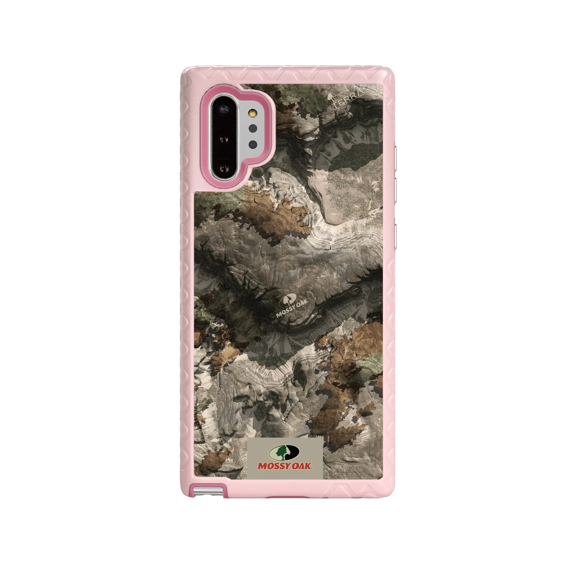 Mossy Oak Fortitude Series for Samsung Galaxy Note 10 Plus - Terra Gila - Custom Case - PinkMagnolia - cellhelmet