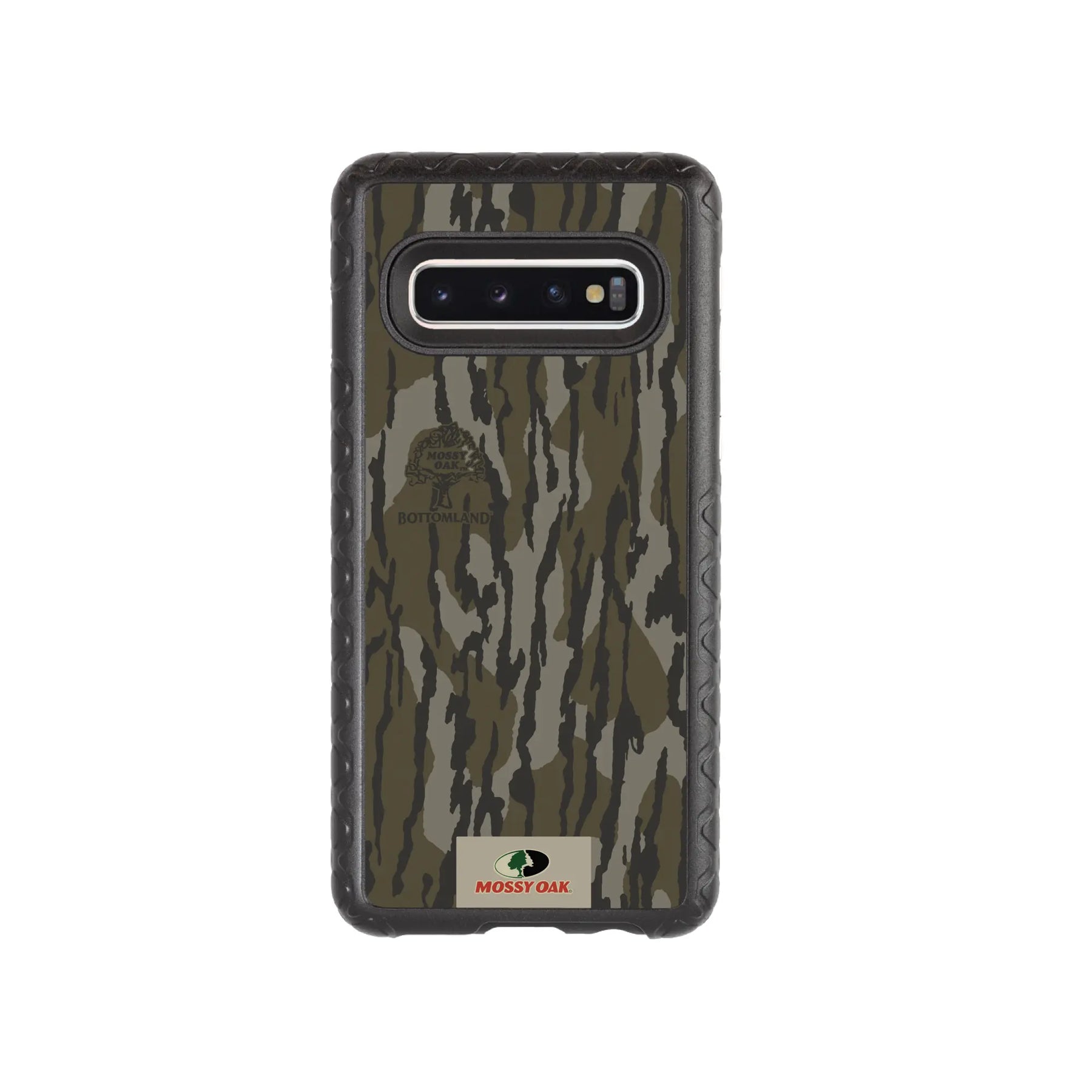Mossy Oak Fortitude Series for Samsung Galaxy S10 - Bottomland Orig - Custom Case - OnyxBlack - cellhelmet