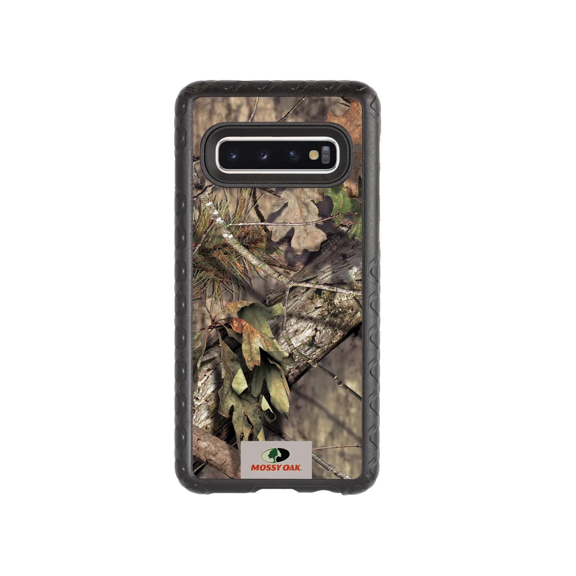 Mossy Oak Fortitude Series for Samsung Galaxy S10 - Breakup Country - Custom Case - OnyxBlack - cellhelmet