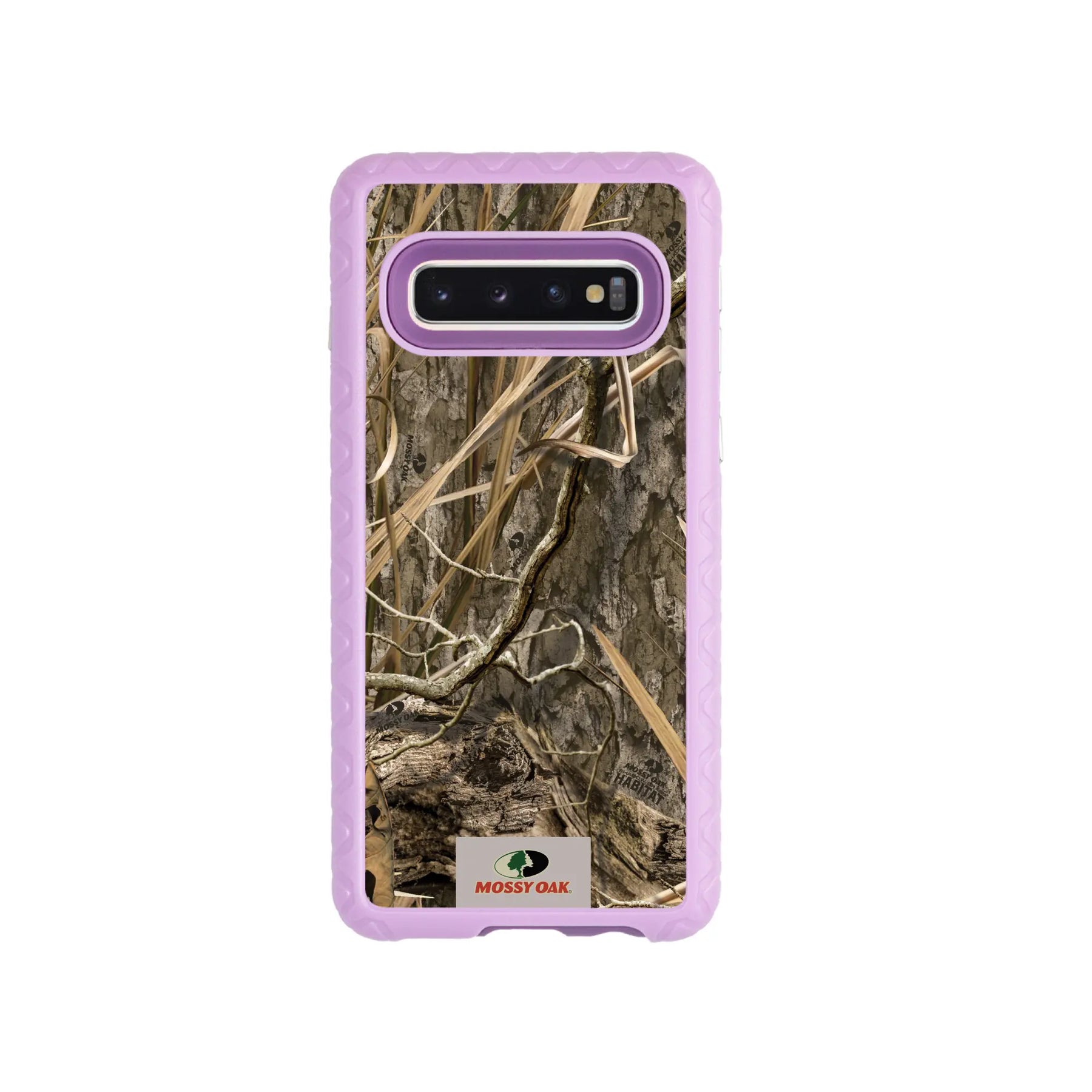 Mossy Oak Fortitude Series for Samsung Galaxy S10 - Shadow Grass - Custom Case - LilacBlossomPurple - cellhelmet
