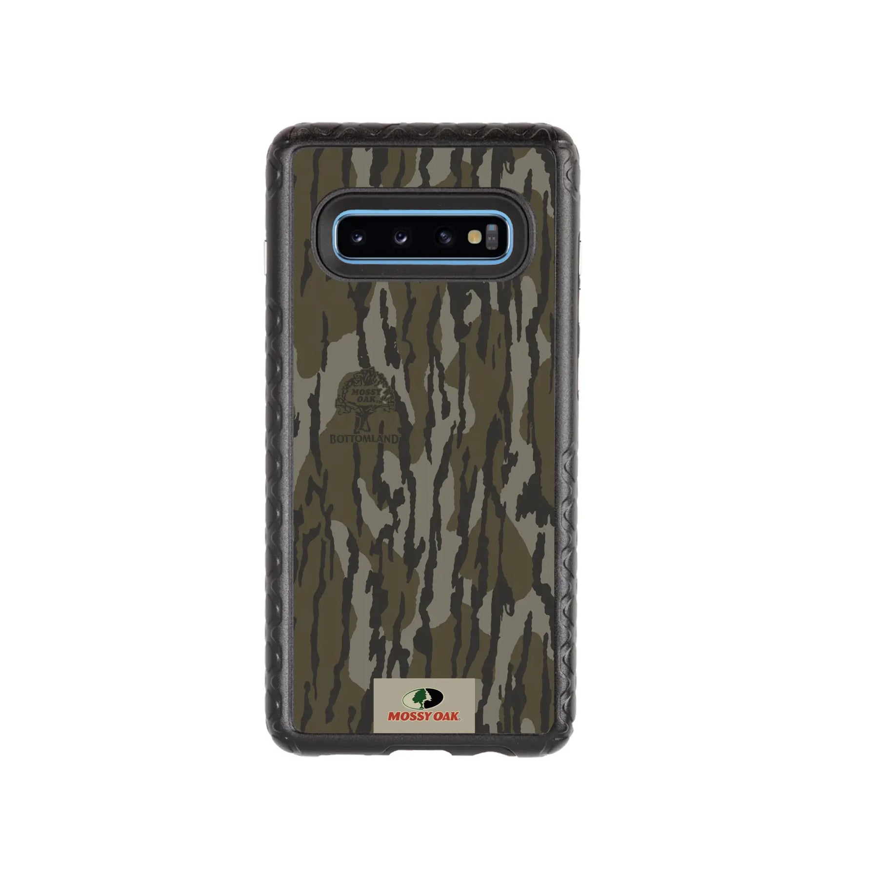 Mossy Oak Fortitude Series for Samsung Galaxy S10 Plus - Bottomland Orig - Custom Case - OnyxBlack - cellhelmet
