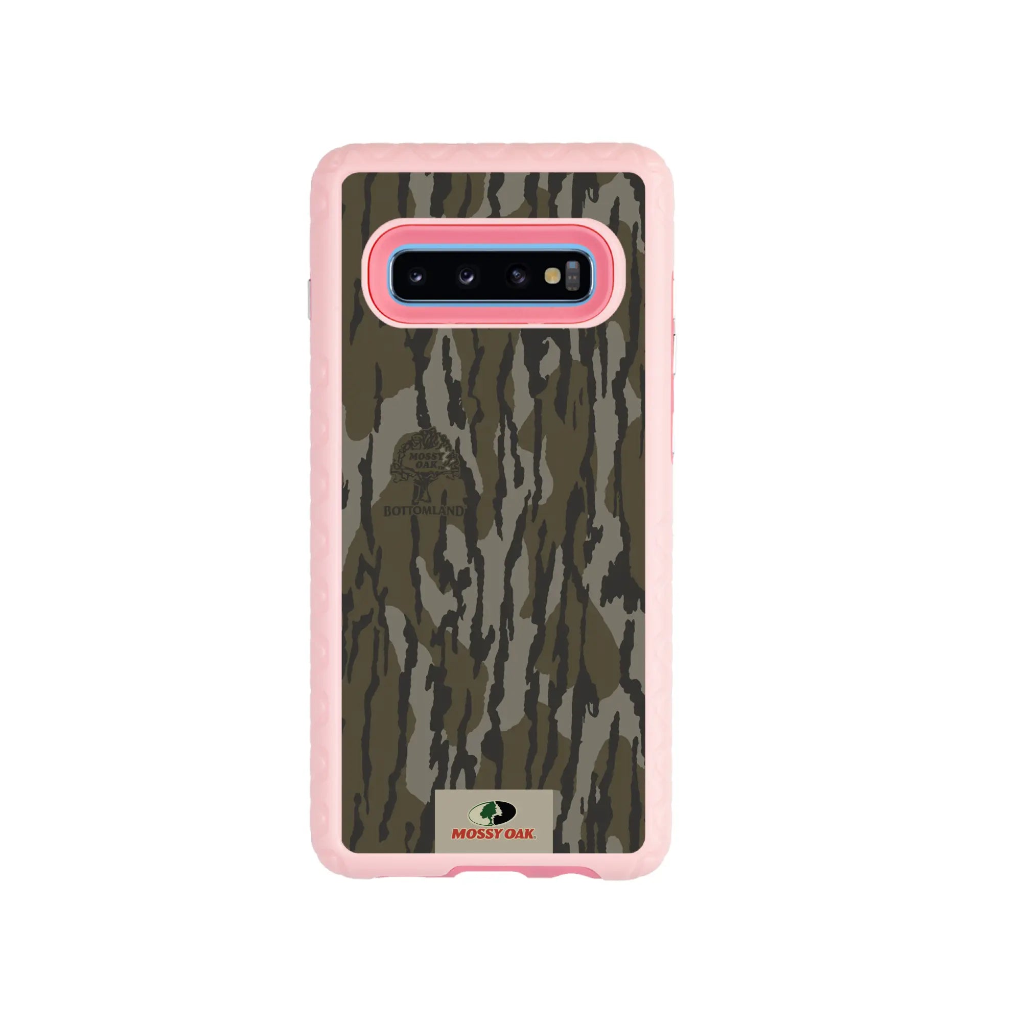 Mossy Oak Fortitude Series for Samsung Galaxy S10 Plus - Bottomland Orig - Custom Case - PinkMagnolia - cellhelmet