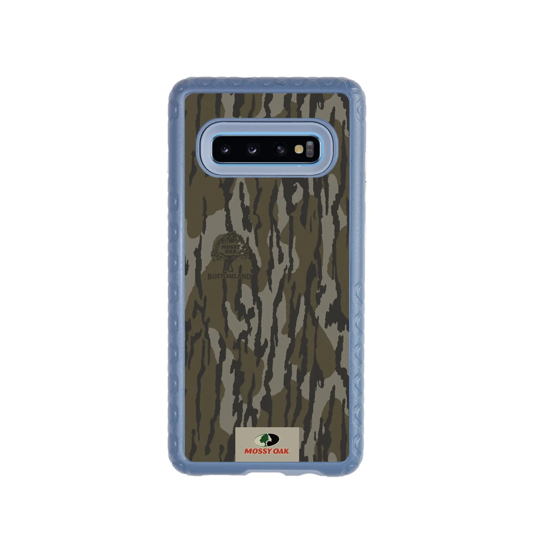 Mossy Oak Fortitude Series for Samsung Galaxy S10 Plus - Bottomland Orig - Custom Case - SlateBlue - cellhelmet