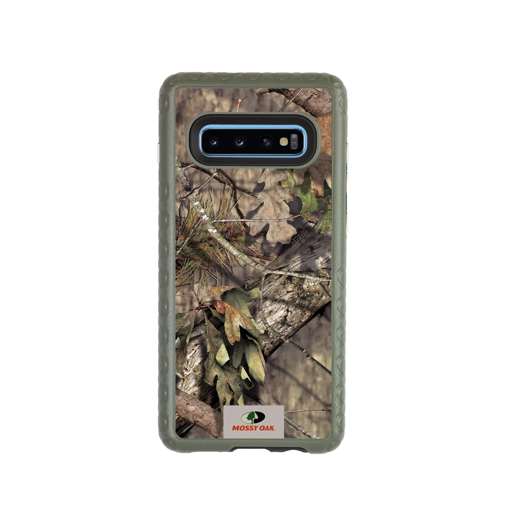 Mossy Oak Fortitude Series for Samsung Galaxy S10 Plus - Breakup Country - Custom Case - OliveDrabGreen - cellhelmet