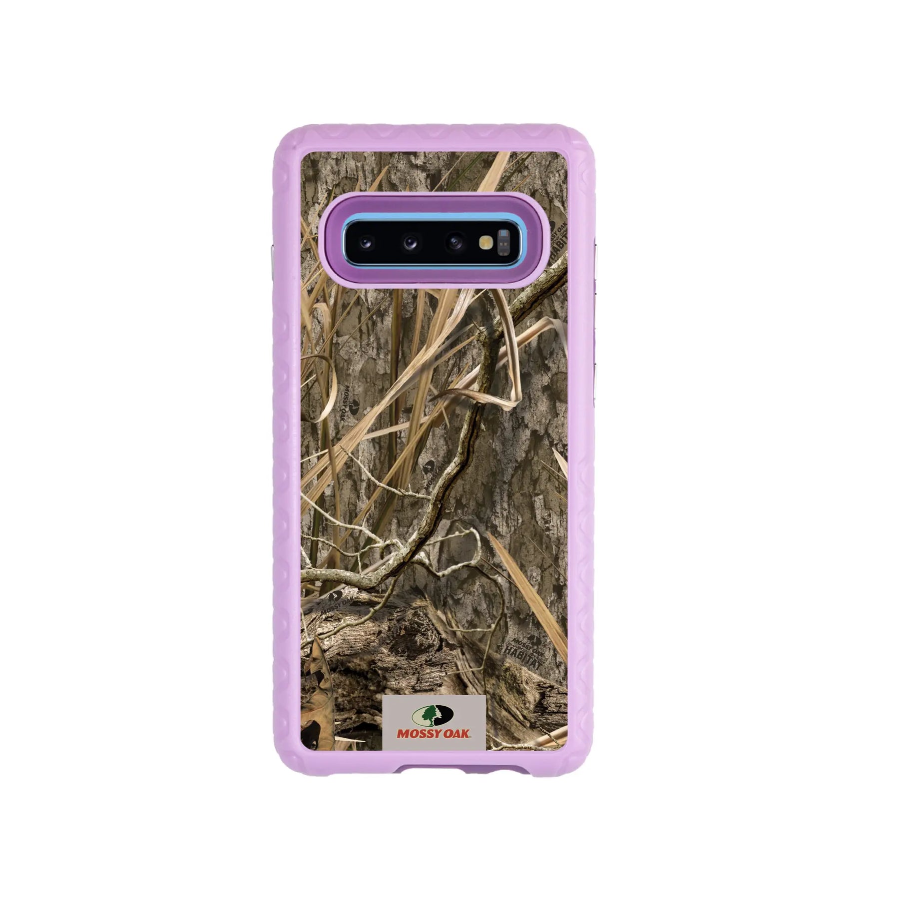 Mossy Oak Fortitude Series for Samsung Galaxy S10 Plus - Shadow Grass - Custom Case - LilacBlossomPurple - cellhelmet