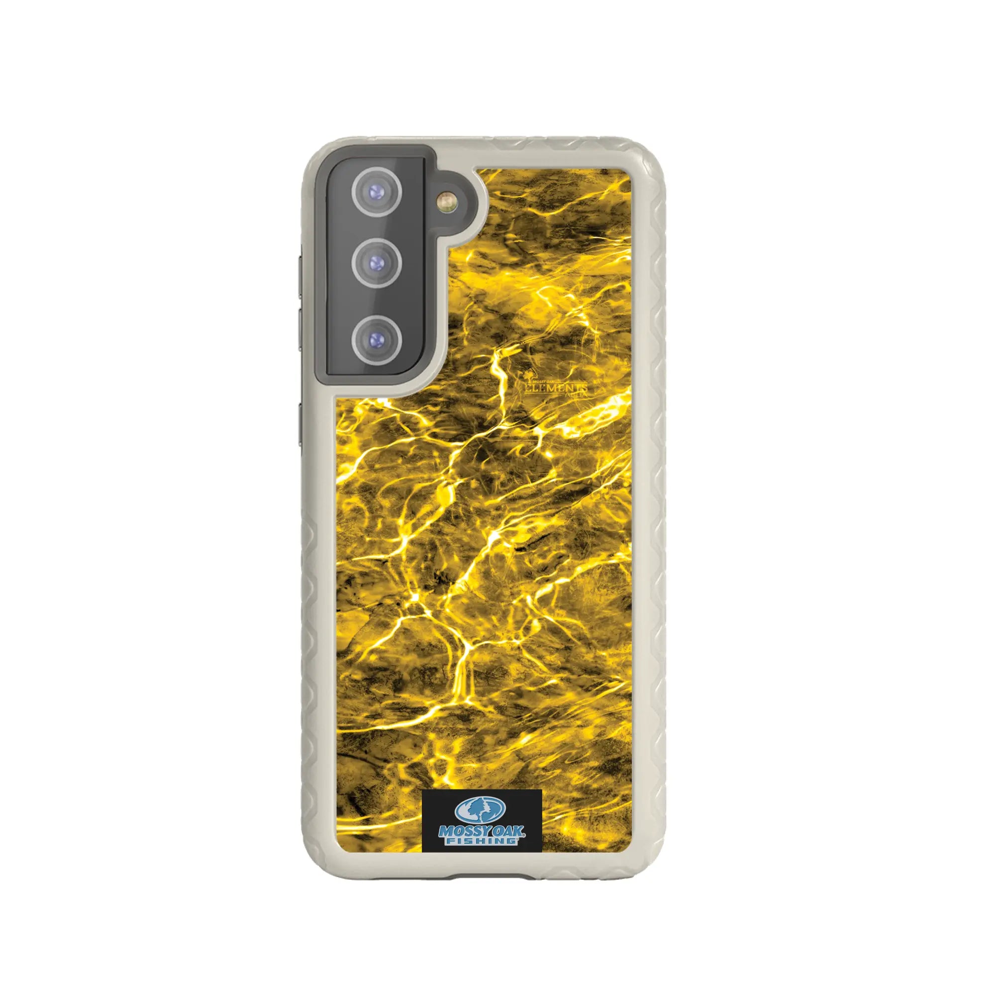 Mossy Oak Fortitude Series for Samsung Galaxy S21 5G - Agua Yellowfin - Custom Case - Gray - cellhelmet