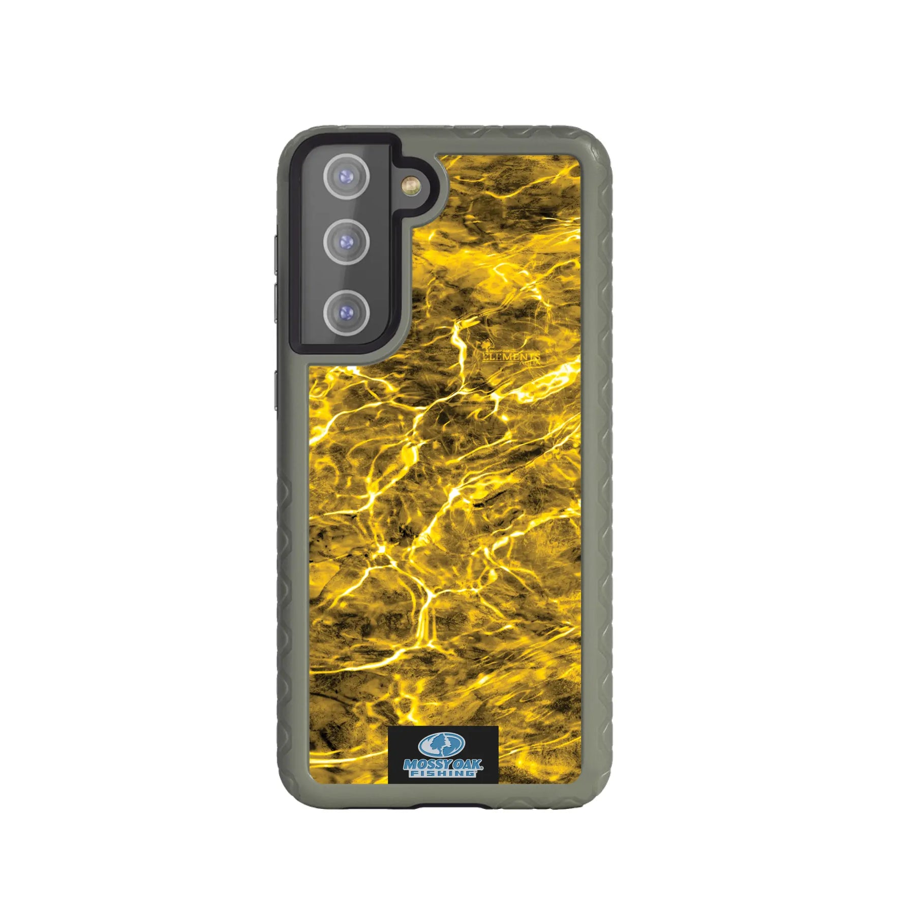 Mossy Oak Fortitude Series for Samsung Galaxy S21 5G - Agua Yellowfin - Custom Case - OliveDrabGreen - cellhelmet