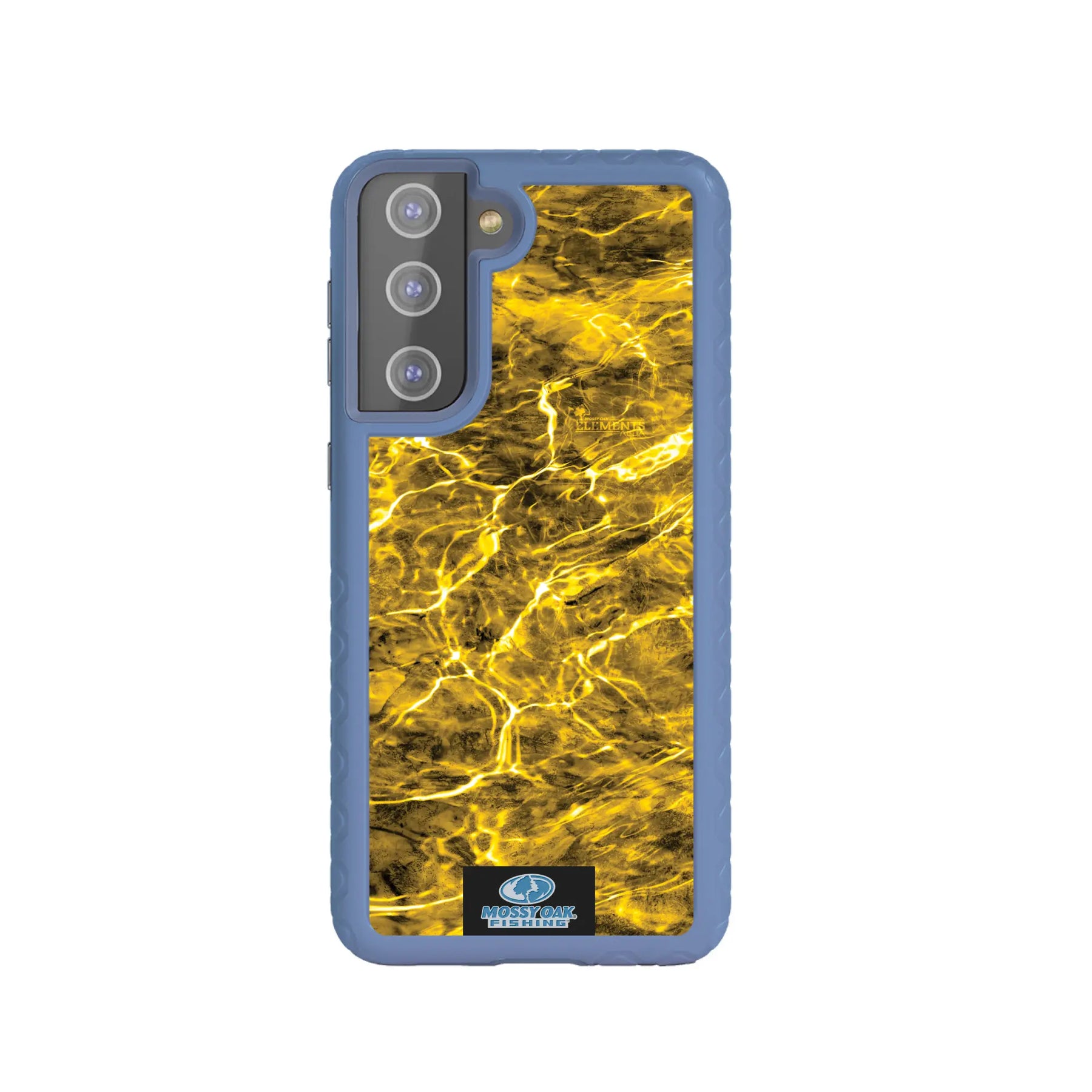 Mossy Oak Fortitude Series for Samsung Galaxy S21 5G - Agua Yellowfin - Custom Case - SlateBlue - cellhelmet