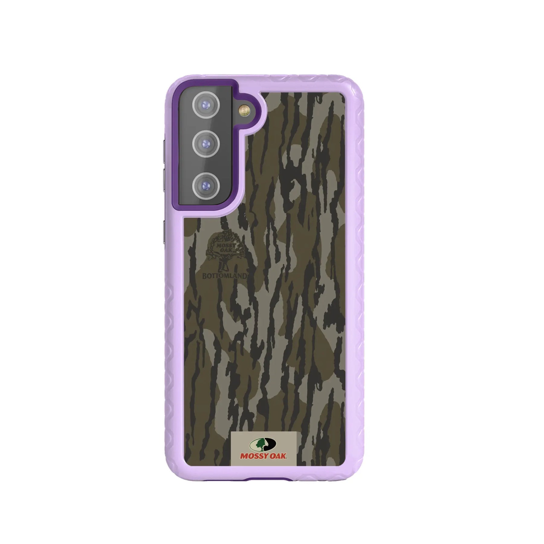 Mossy Oak Fortitude Series for Samsung Galaxy S21 5G - Bottomland Orig - Custom Case - LilacBlossomPurple - cellhelmet