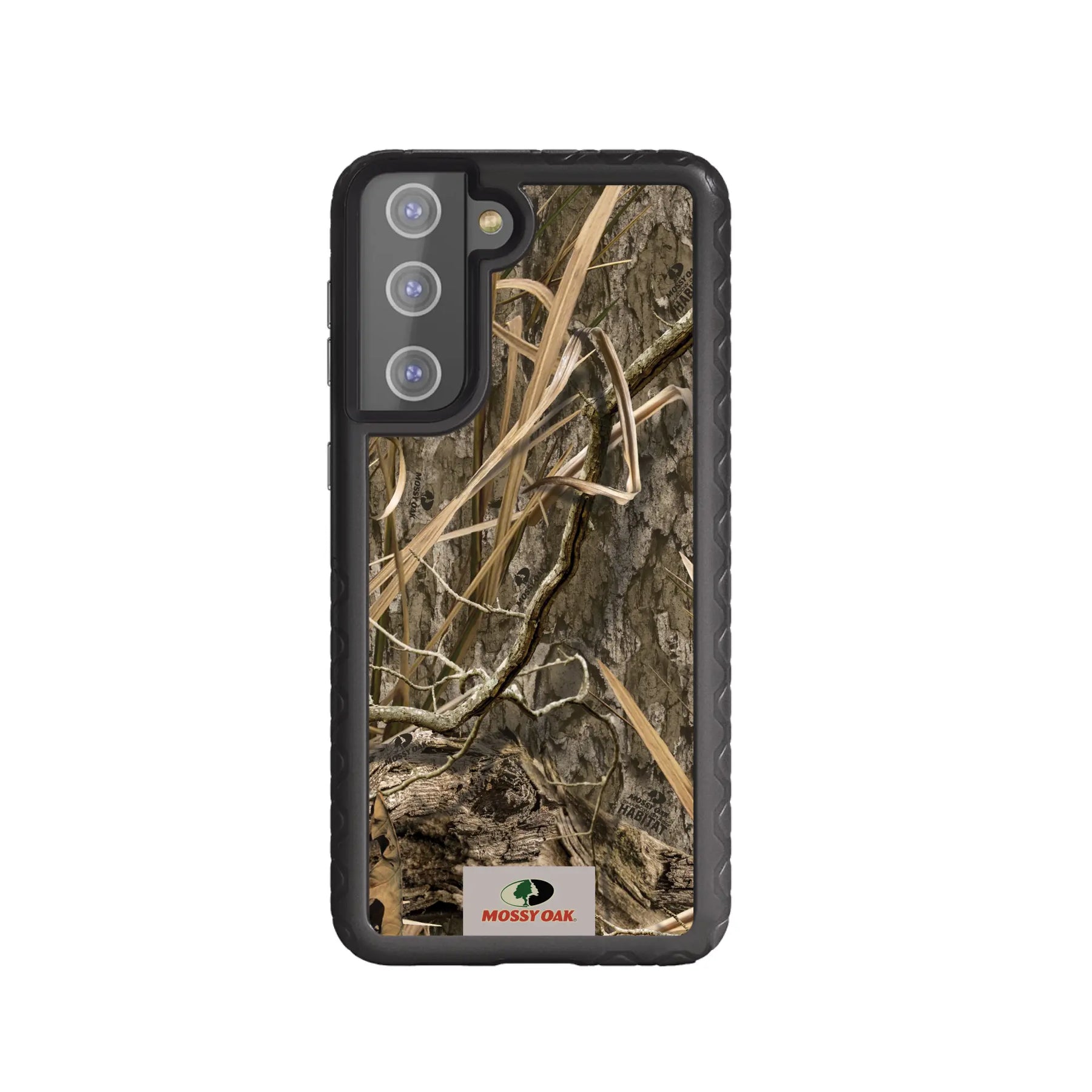 Mossy Oak Fortitude Series for Samsung Galaxy S21 5G - Shadow Grass - Custom Case - OnyxBlack - cellhelmet
