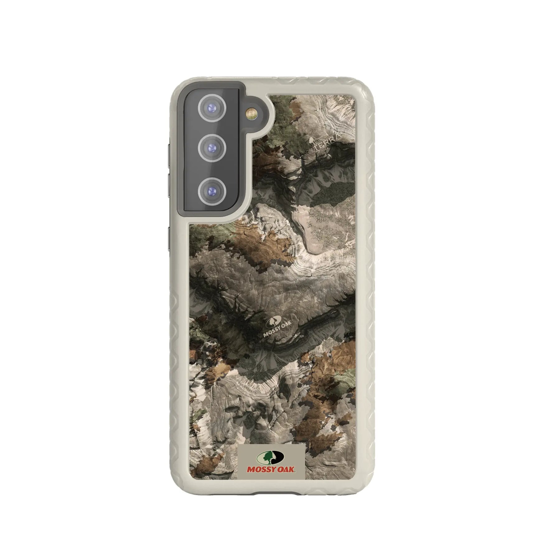Mossy Oak Fortitude Series for Samsung Galaxy S21 5G - Terra Gila - Custom Case - Gray - cellhelmet