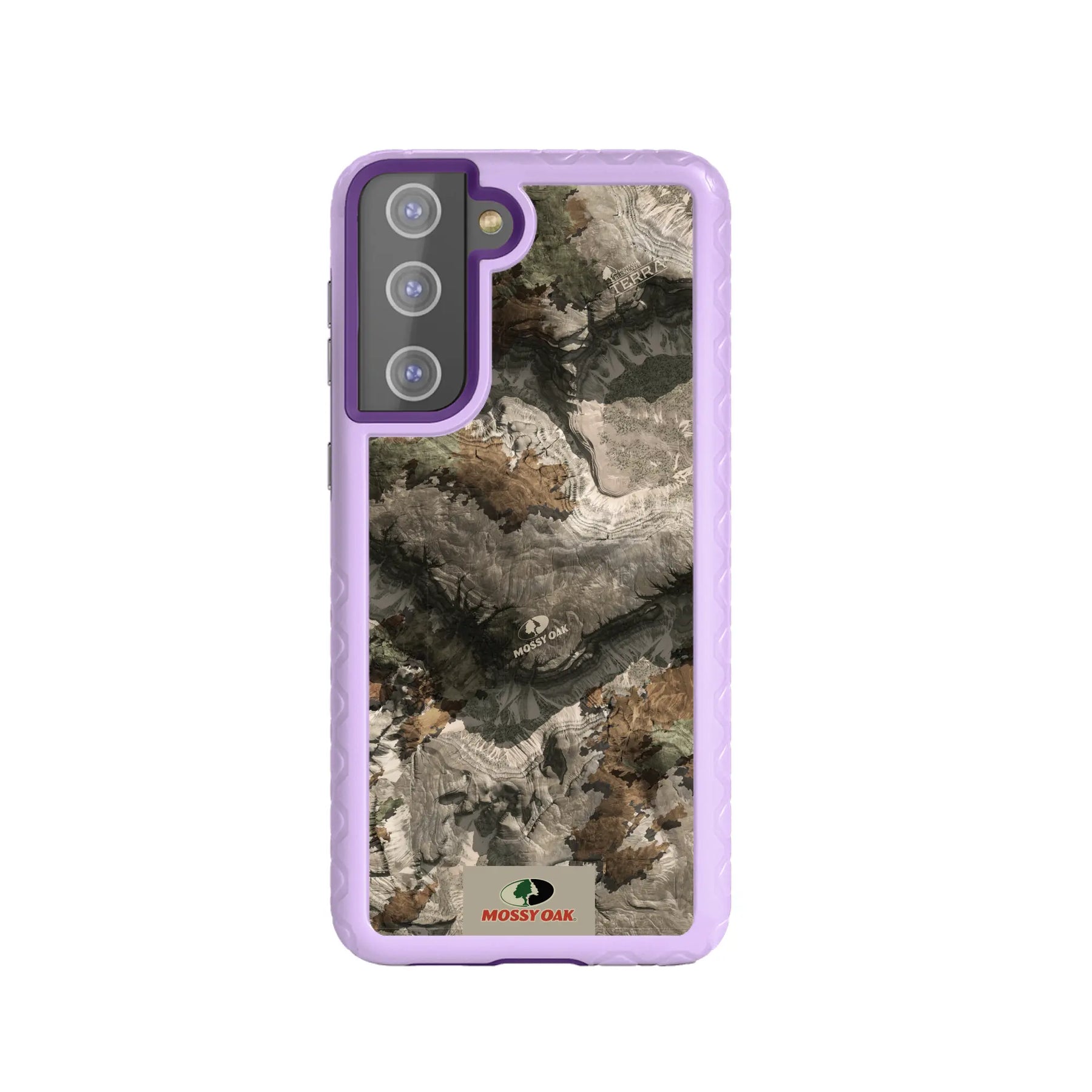 Mossy Oak Fortitude Series for Samsung Galaxy S21 5G - Terra Gila - Custom Case - LilacBlossomPurple - cellhelmet