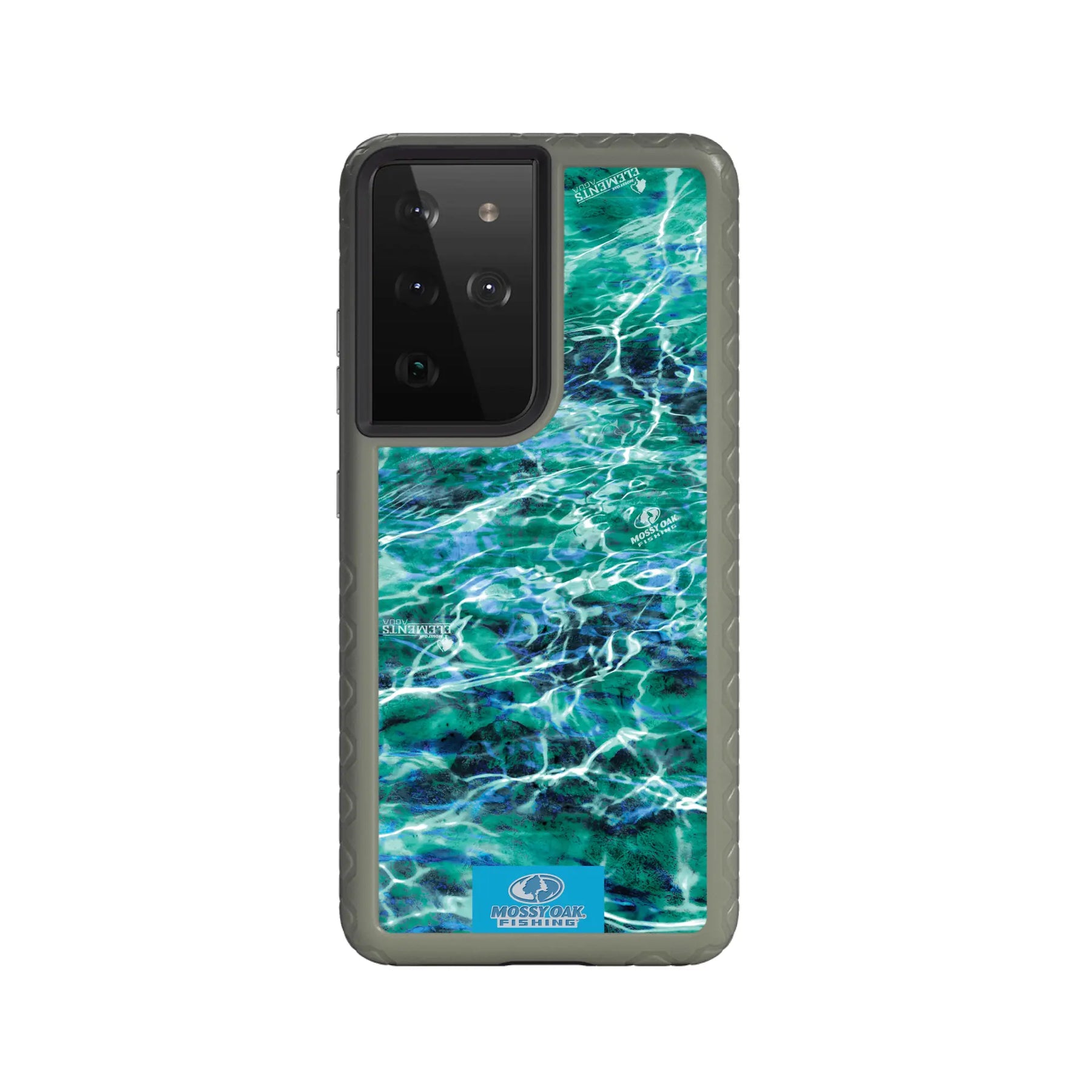 Mossy Oak Fortitude Series for Samsung Galaxy S21 Ultra 5G - Agua Seafoam - Custom Case - OliveDrabGreen - cellhelmet