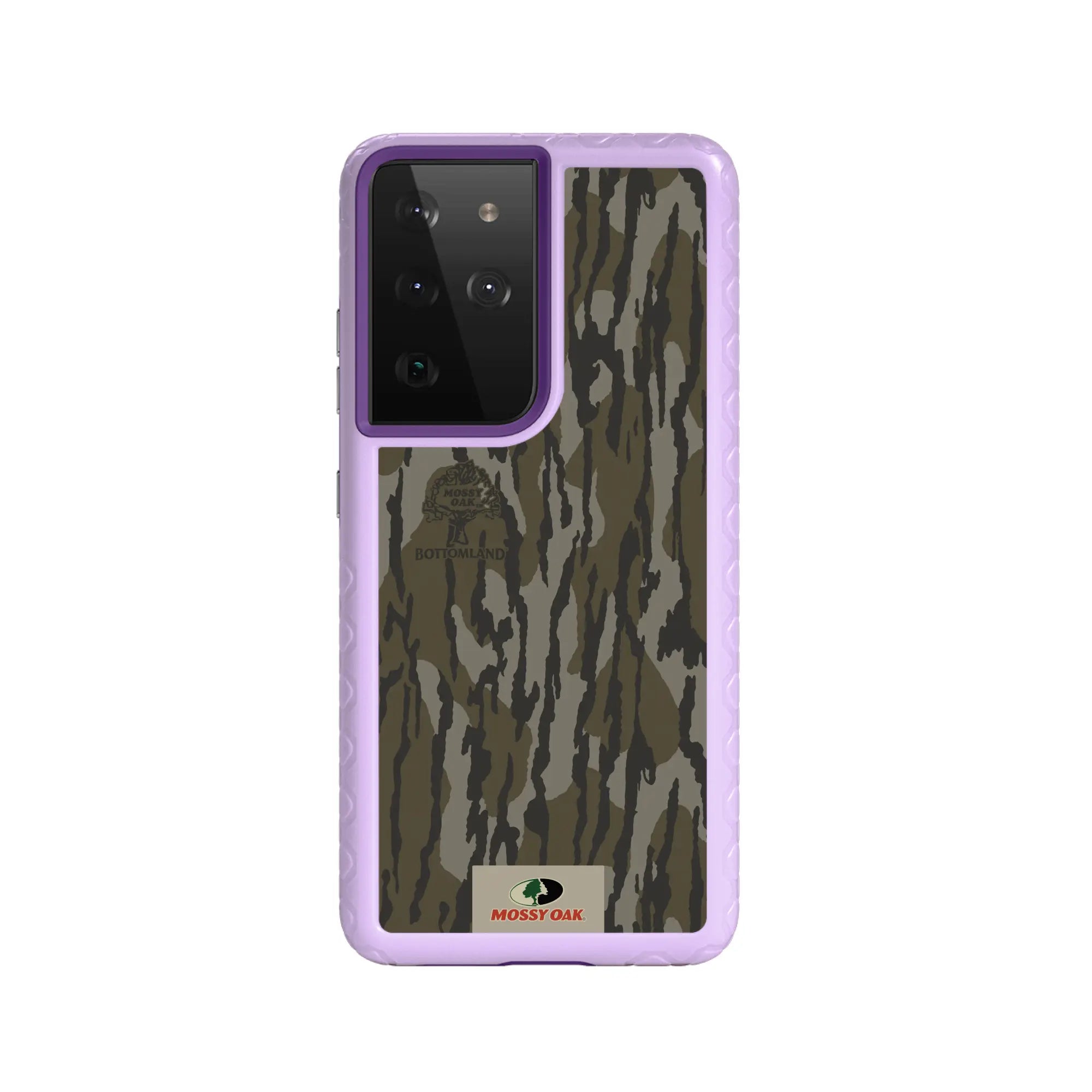Mossy Oak Fortitude Series for Samsung Galaxy S21 Ultra 5G - Bottomland Orig - Custom Case - LilacBlossomPurple - cellhelmet