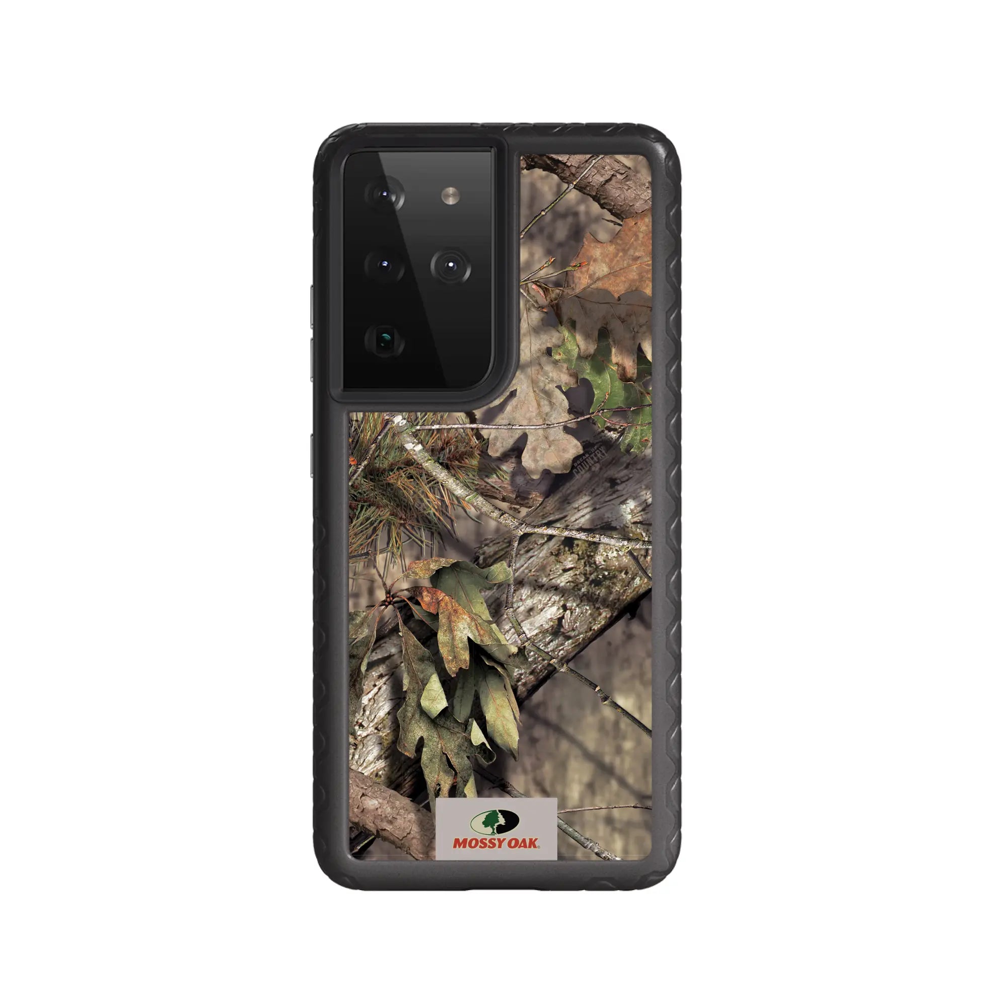 Mossy Oak Fortitude Series for Samsung Galaxy S21 Ultra 5G - Breakup Country - Custom Case - OnyxBlack - cellhelmet