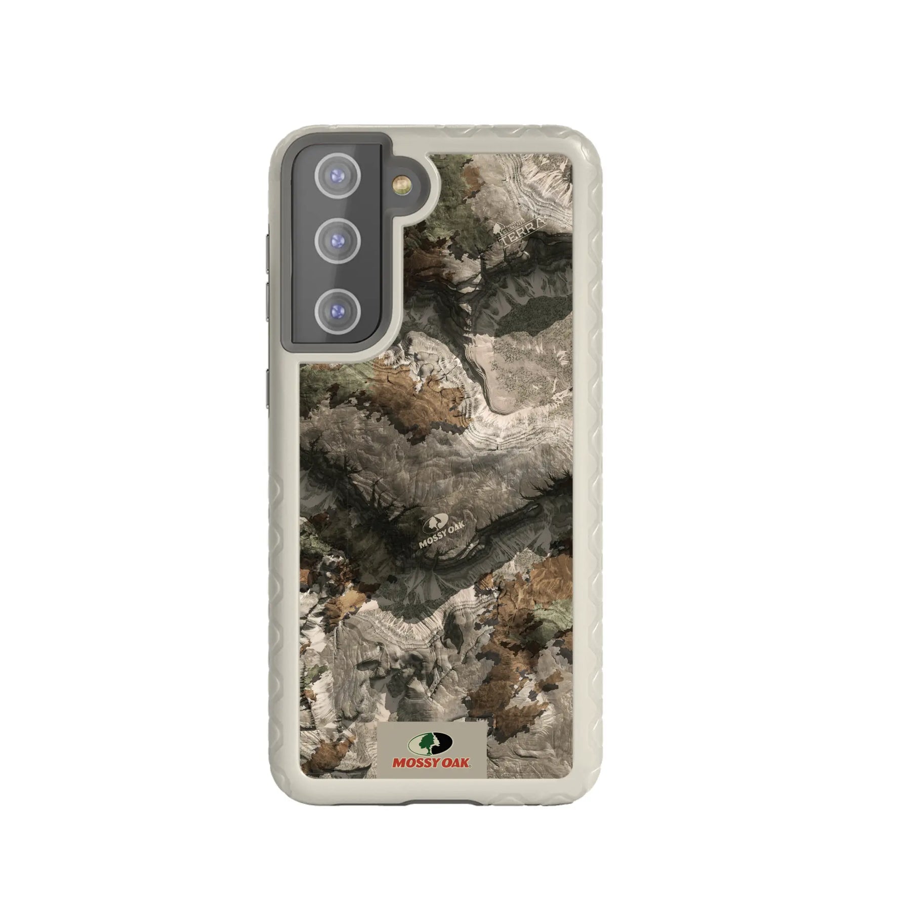 Mossy Oak Fortitude Series for Samsung Galaxy S21+ 5G - Terra Gila - Custom Case - Gray - cellhelmet