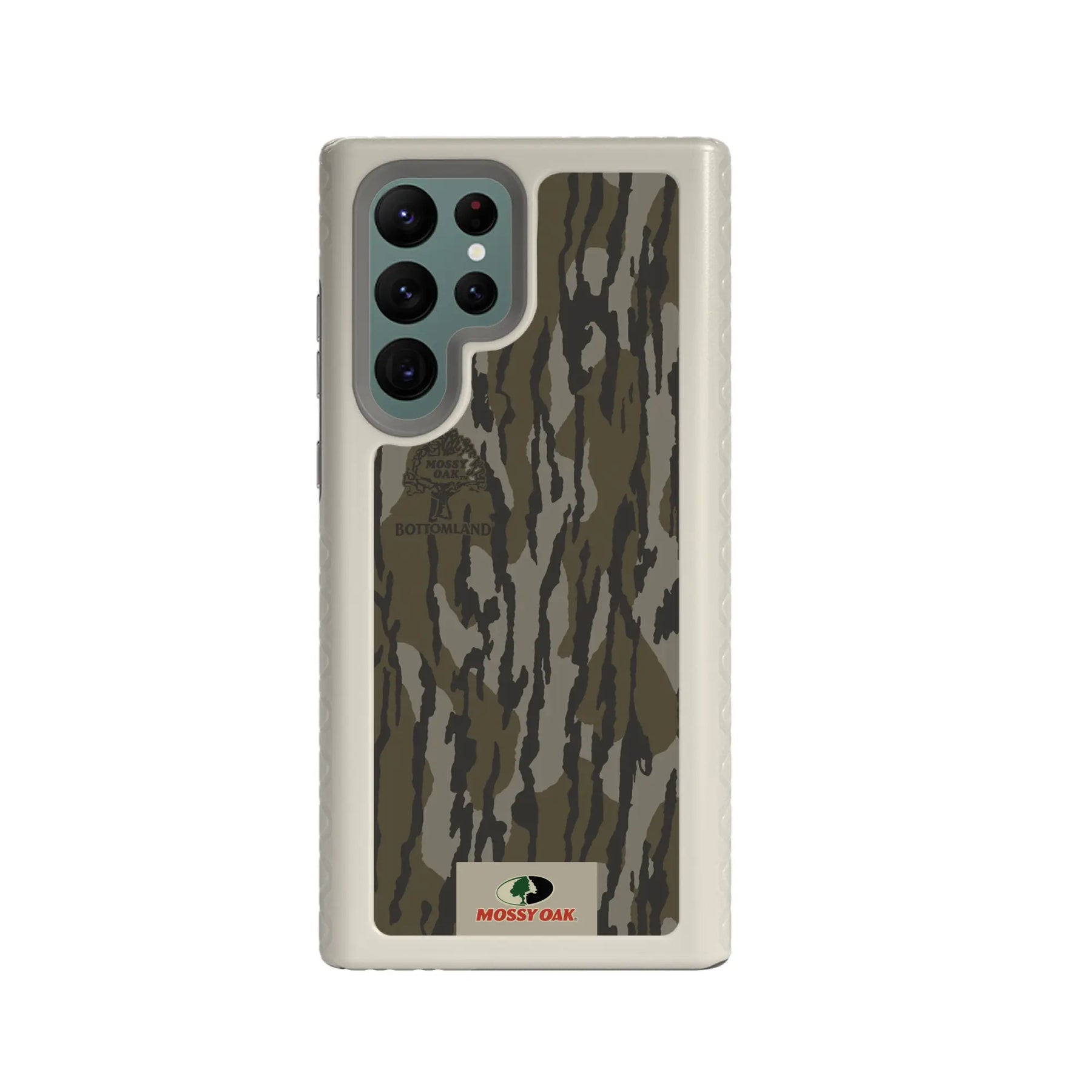 Mossy Oak Fortitude Series for Samsung Galaxy S22 ULTRA 5G - Bottomland Orig - Custom Case - Gray - cellhelmet