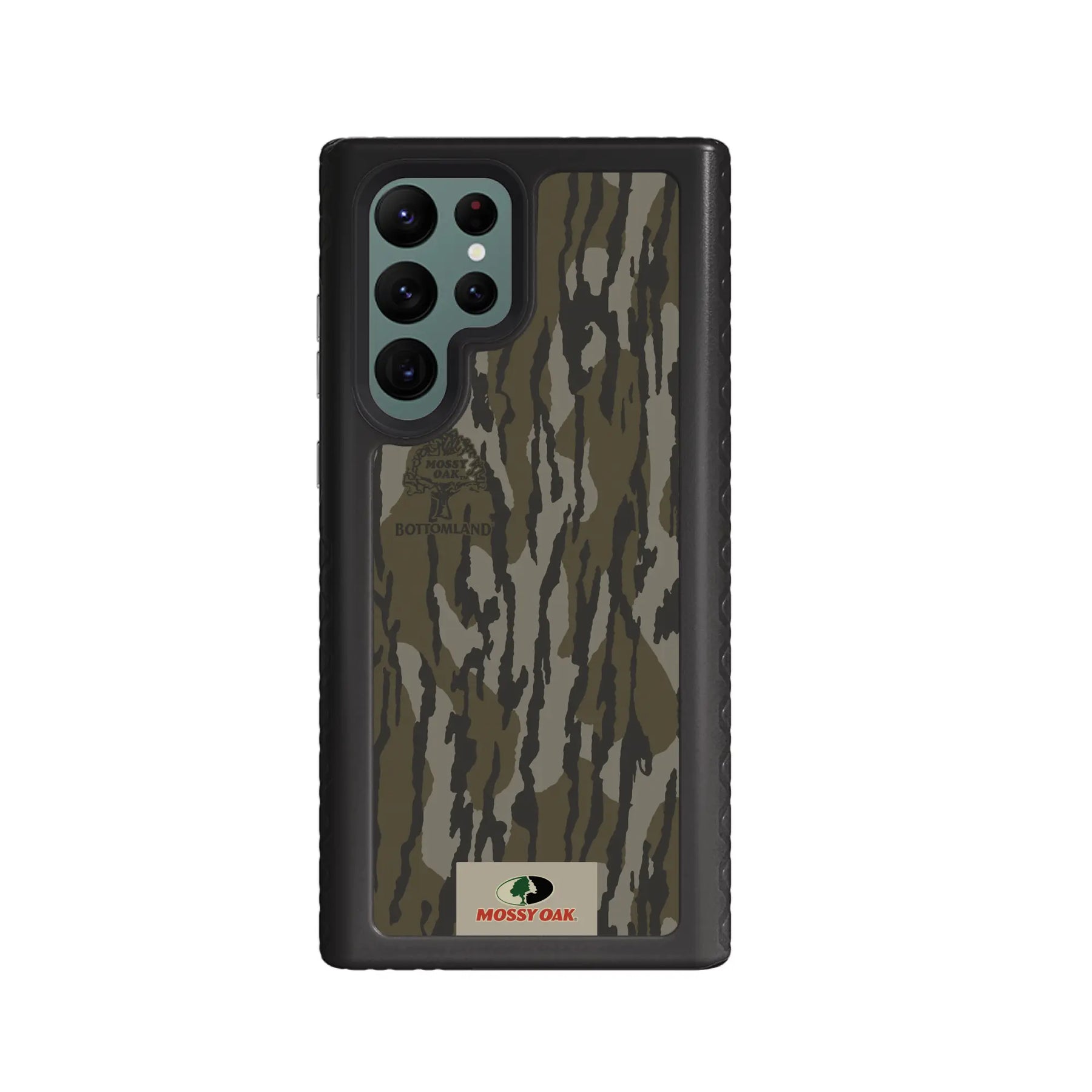 Mossy Oak Fortitude Series for Samsung Galaxy S22 ULTRA 5G - Bottomland Orig - Custom Case - OnyxBlack - cellhelmet