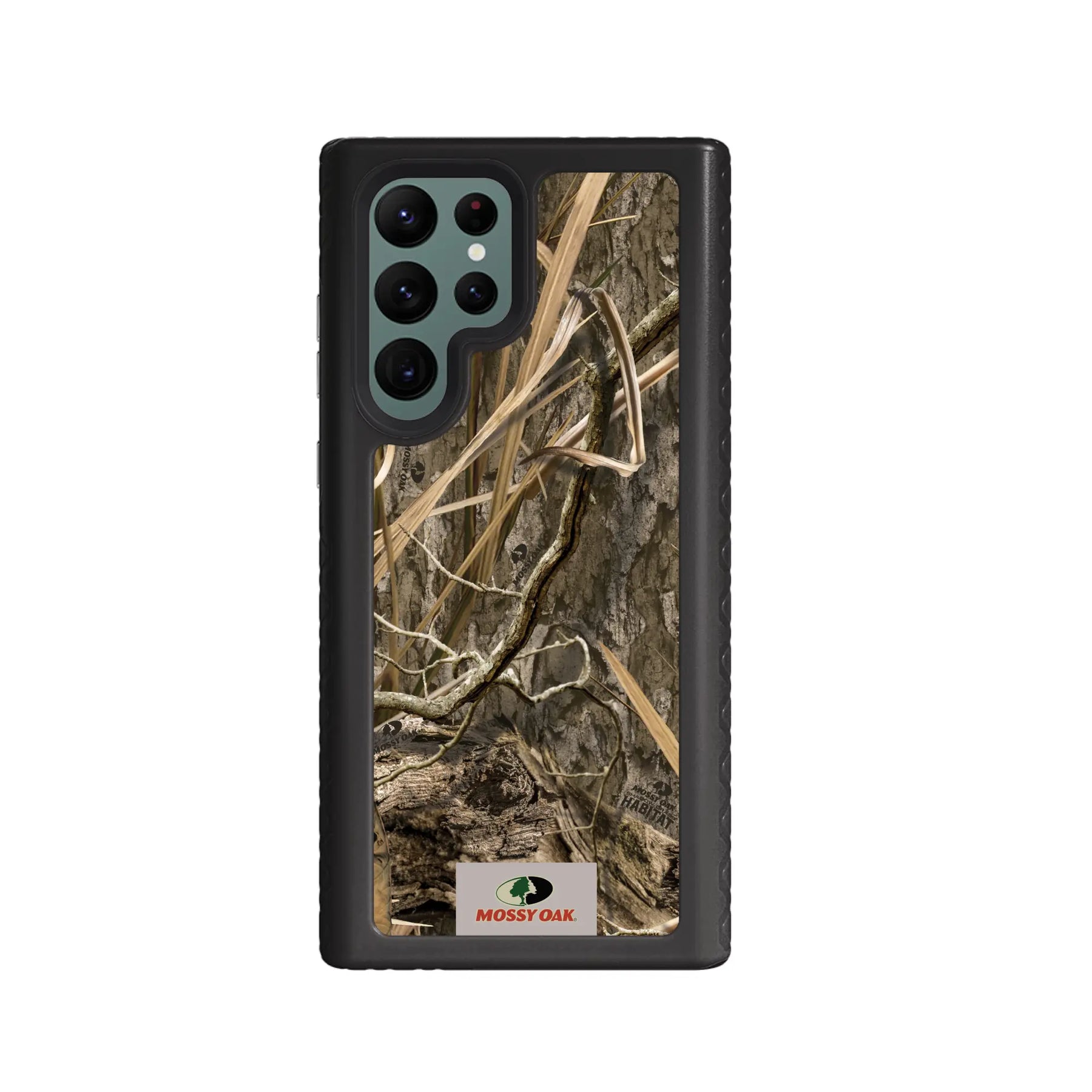 Mossy Oak Fortitude Series for Samsung Galaxy S22 ULTRA 5G - Shadow Grass - Custom Case - OnyxBlack - cellhelmet