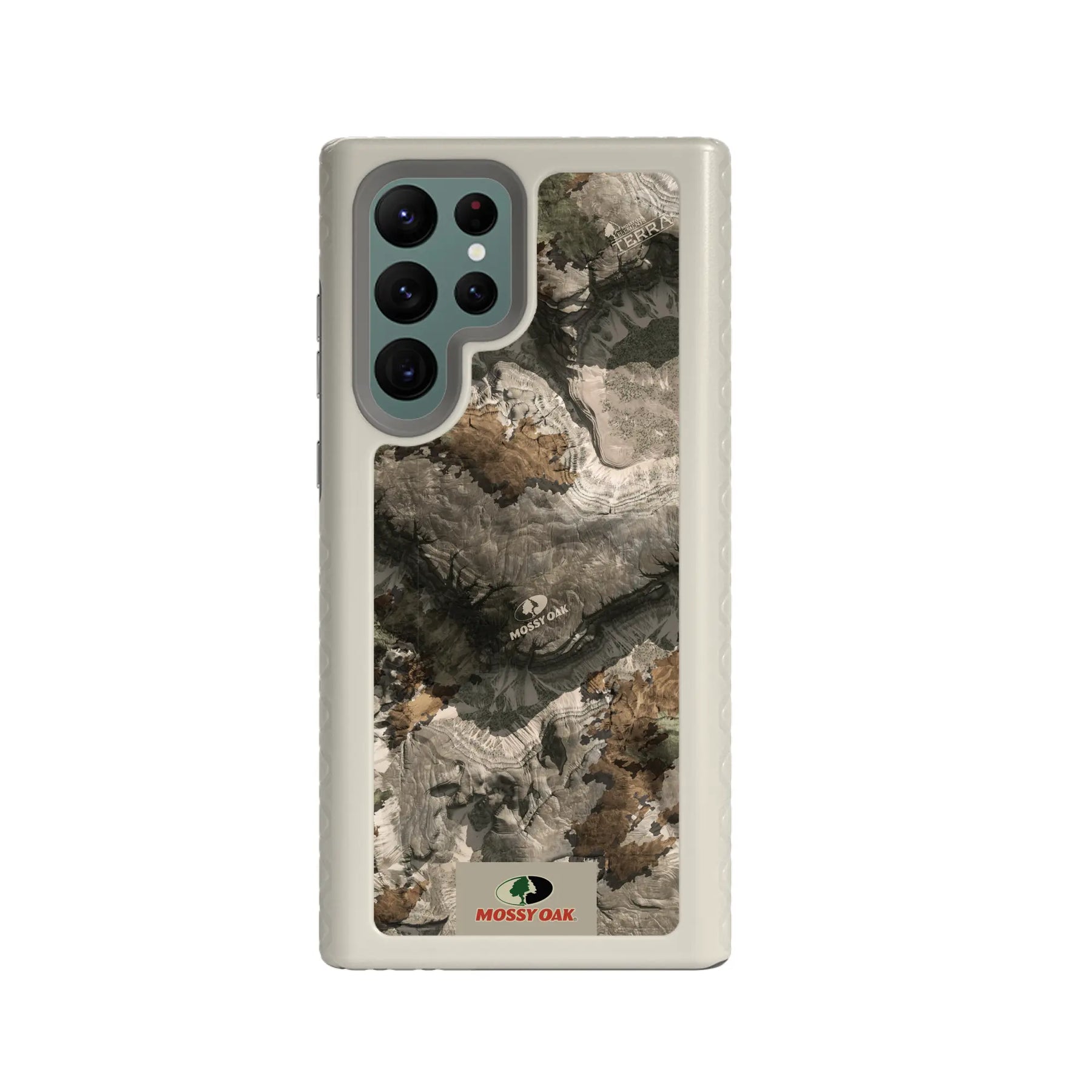 Mossy Oak Fortitude Series for Samsung Galaxy S22 ULTRA 5G - Terra Gila - Custom Case - Gray - cellhelmet