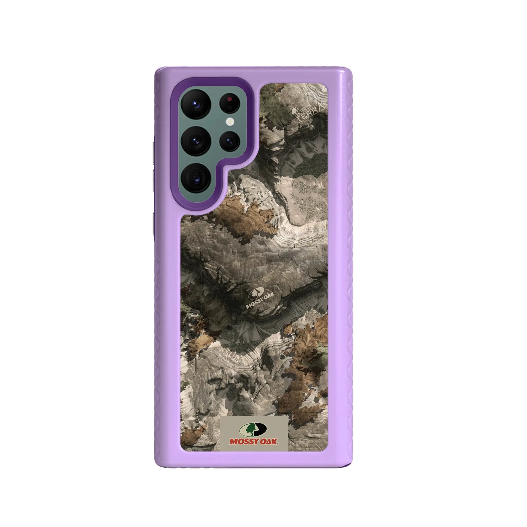 Mossy Oak Fortitude Series for Samsung Galaxy S22 ULTRA 5G - Terra Gila - Custom Case - LilacBlossomPurple - cellhelmet